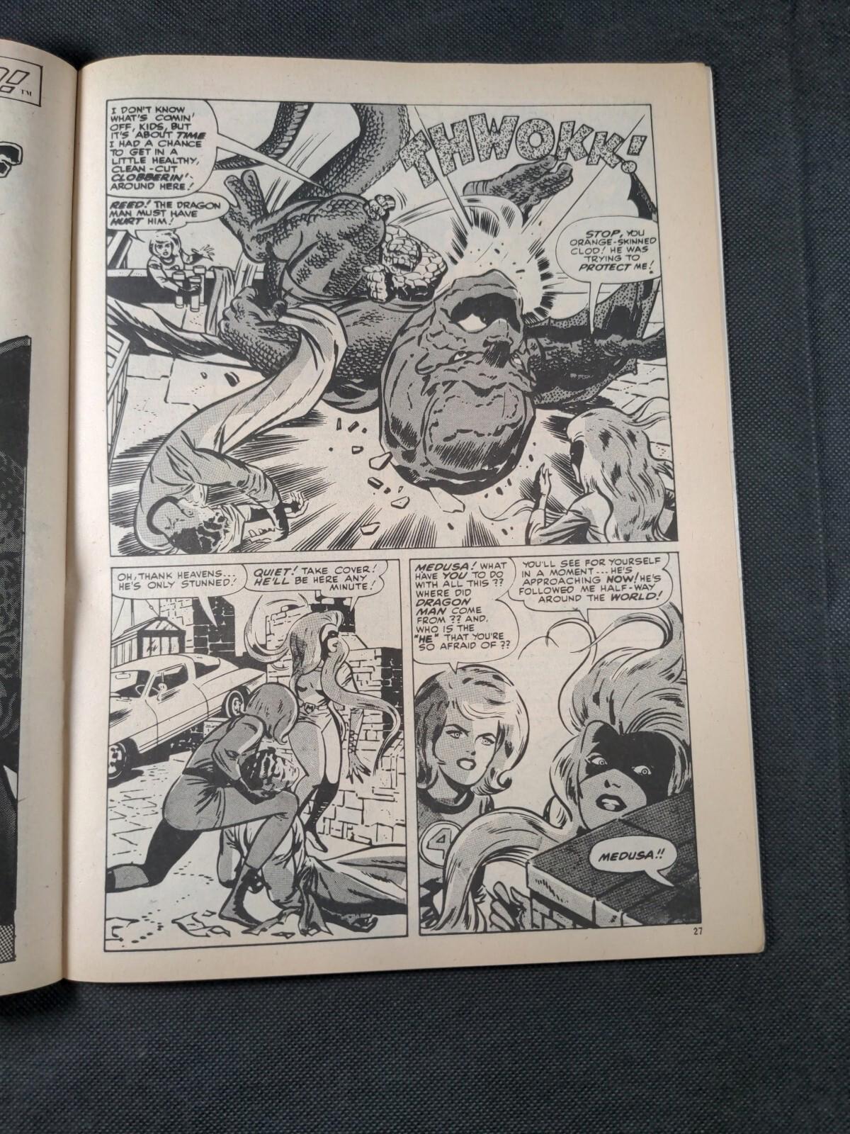 Mighty World of Marvel Issue No 95 July 1974 Vintage Marvel UK Comic - Retrorama UK