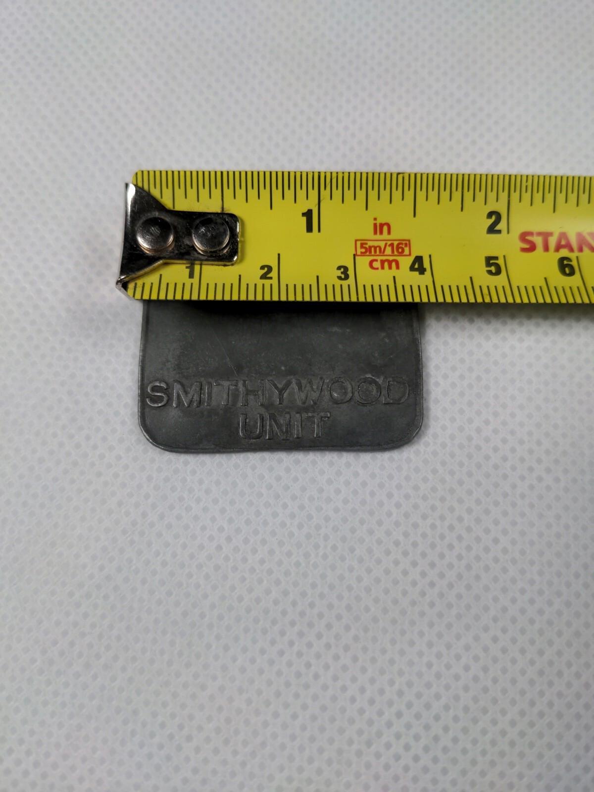 Smithywood Unit No 238 N.C.B. Miners Pit Check Token Tally