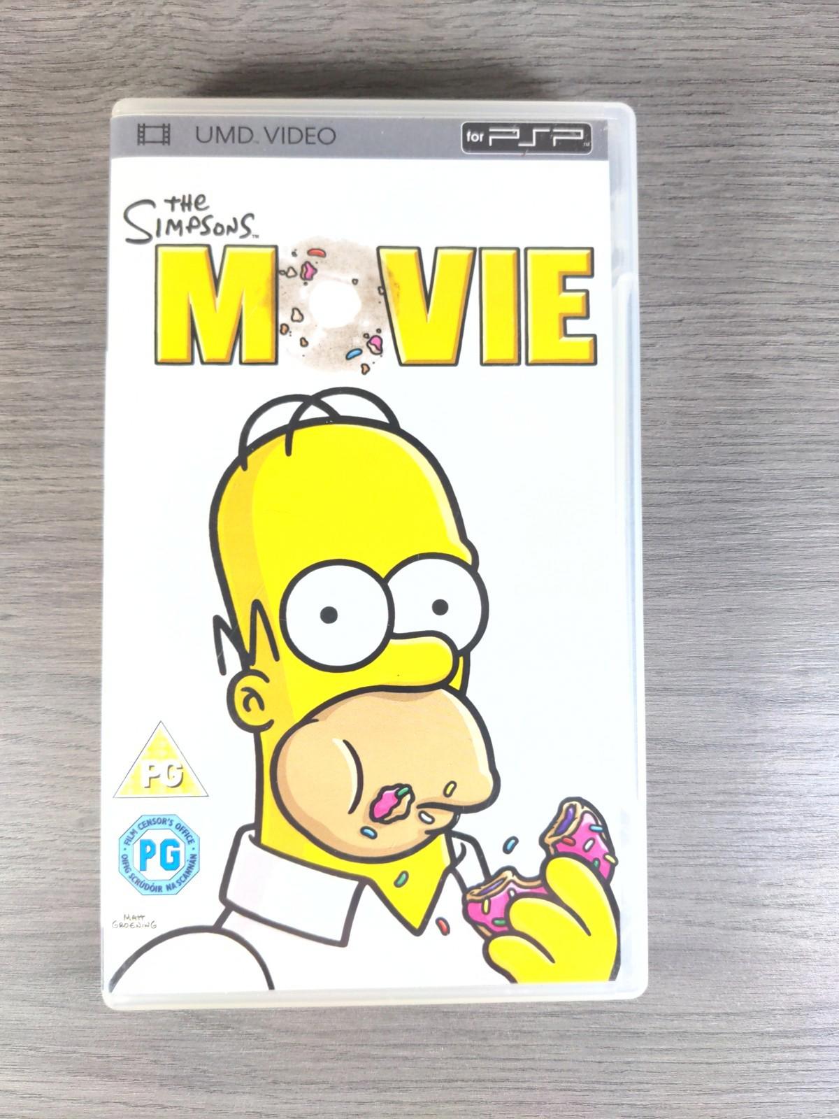 The Simpsons Movie For PSP Playstation Portable UMD Film 2008