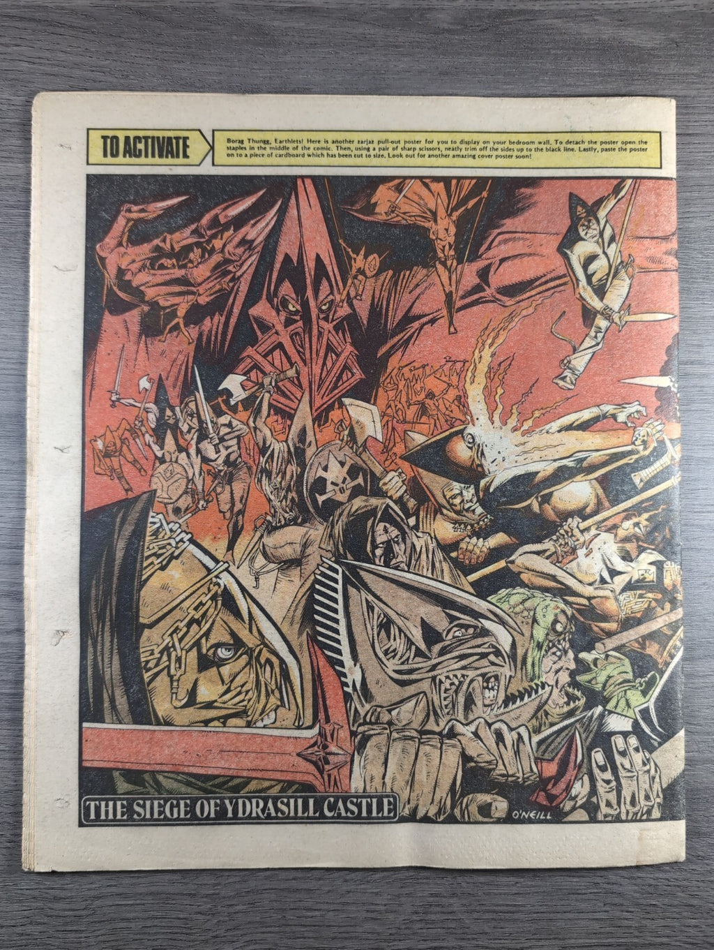 2000AD Prog 340 Featuring Judge Dredd Comic 29th Oct 1983 Vintage Retro Comic