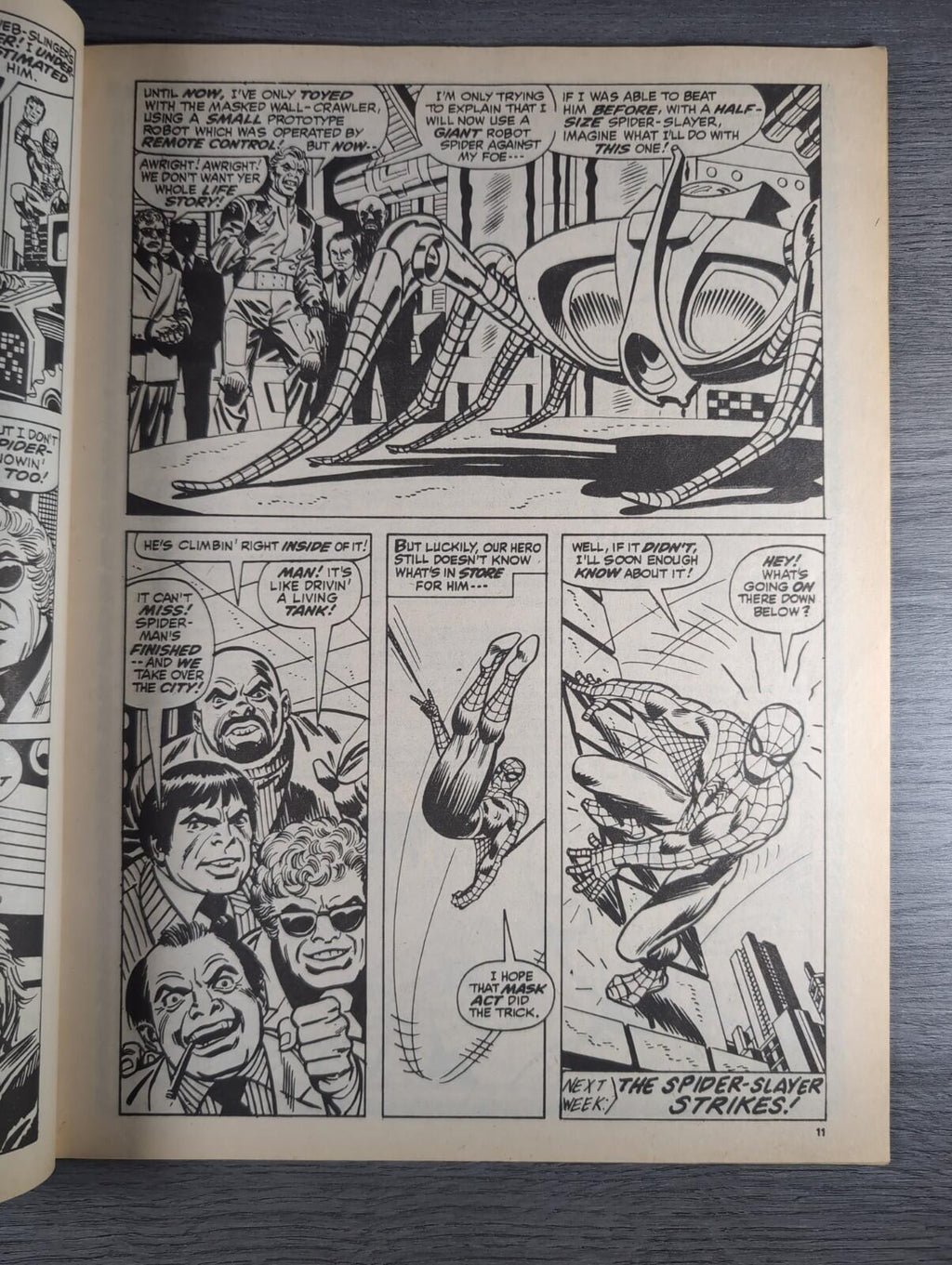 Spider-Man Comics Weekly No 150 Marvel Comics UK 27th December 1975