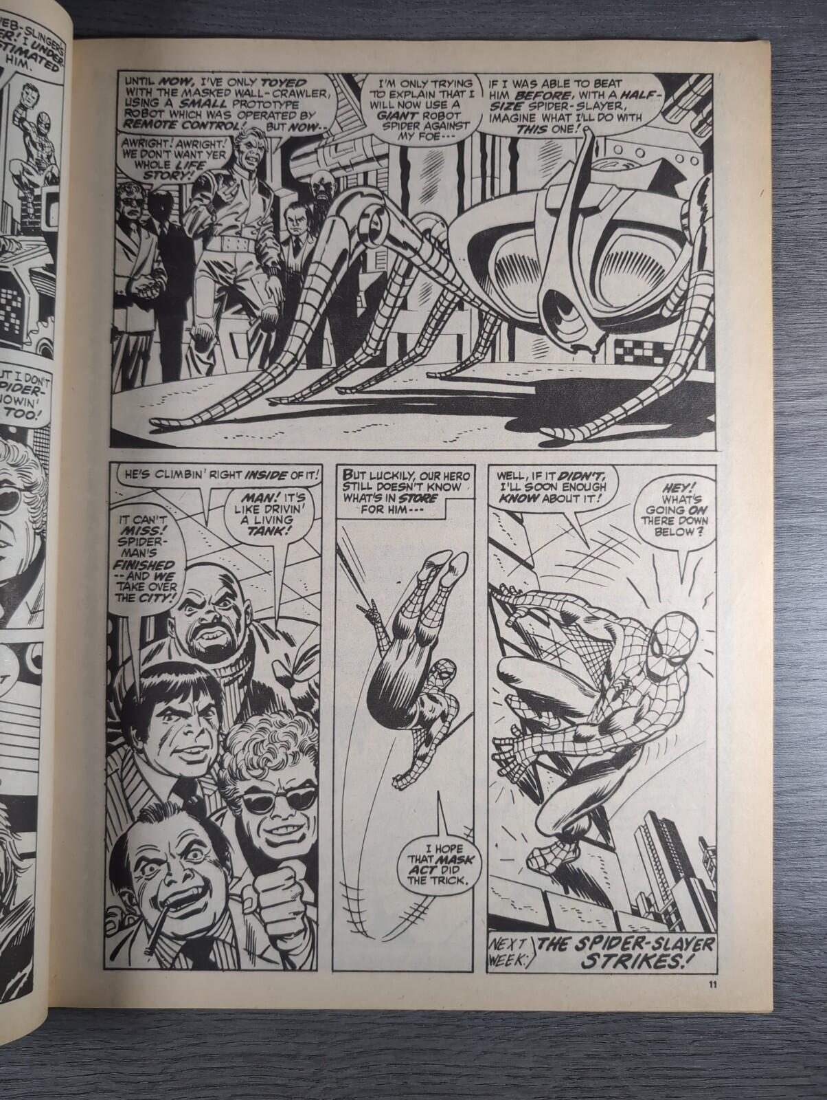 Spider-Man Comics Weekly No 150 Marvel Comics UK 27th December 1975