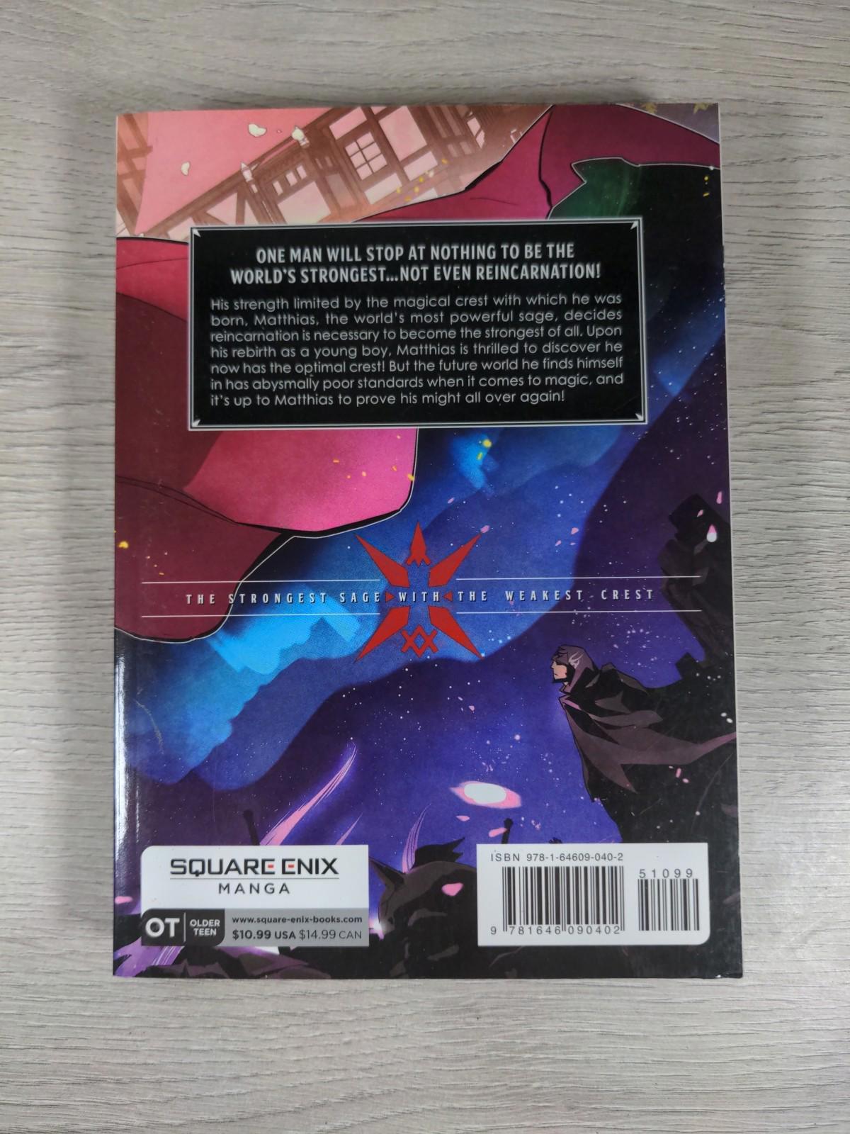 The Strongest Sage With The Weakest Crest No 1  Shinkoshoto Manga Paperback Book