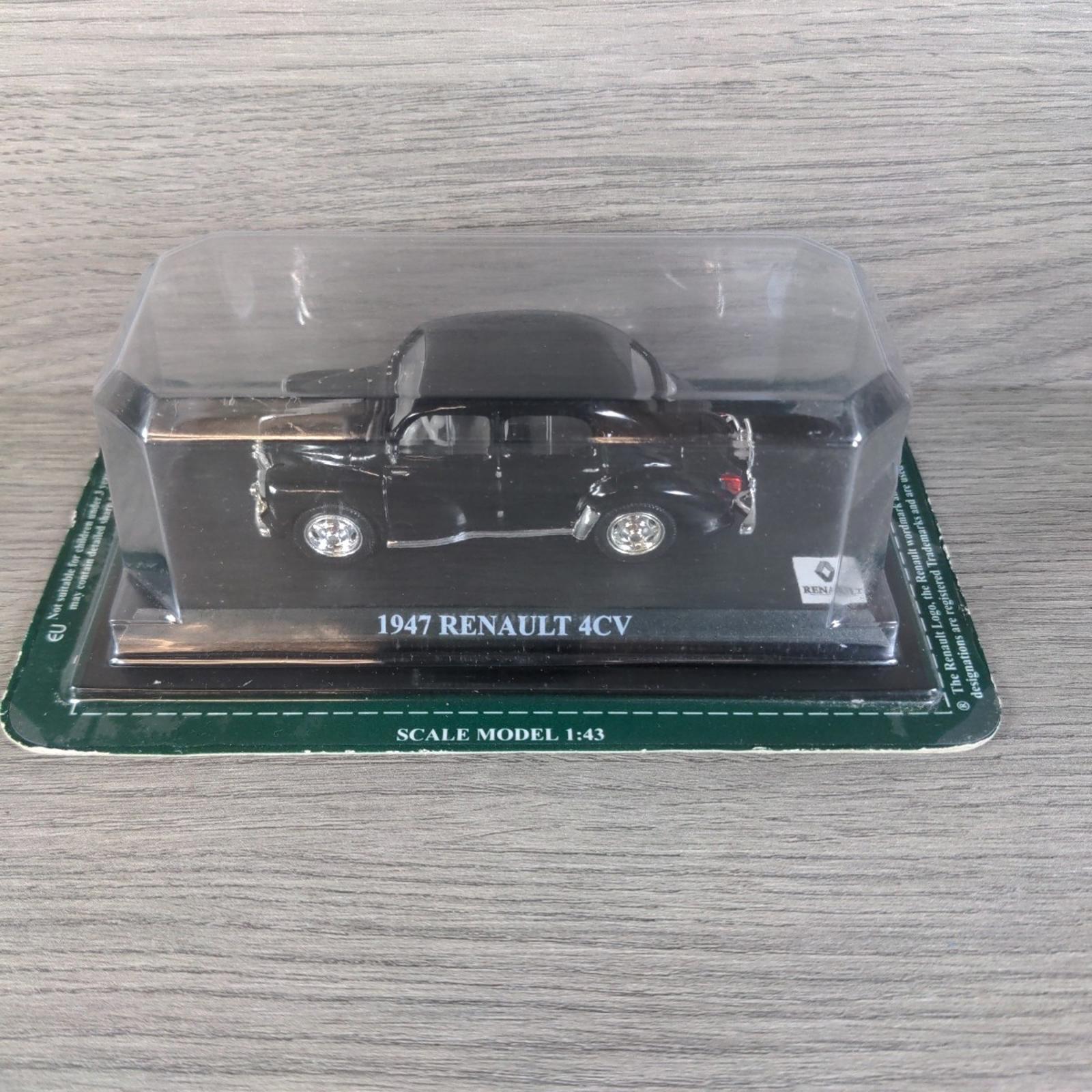 Del Prado Ultimate Car Collection 1947 Renault 4CV Diecast 1:43 Scale Model