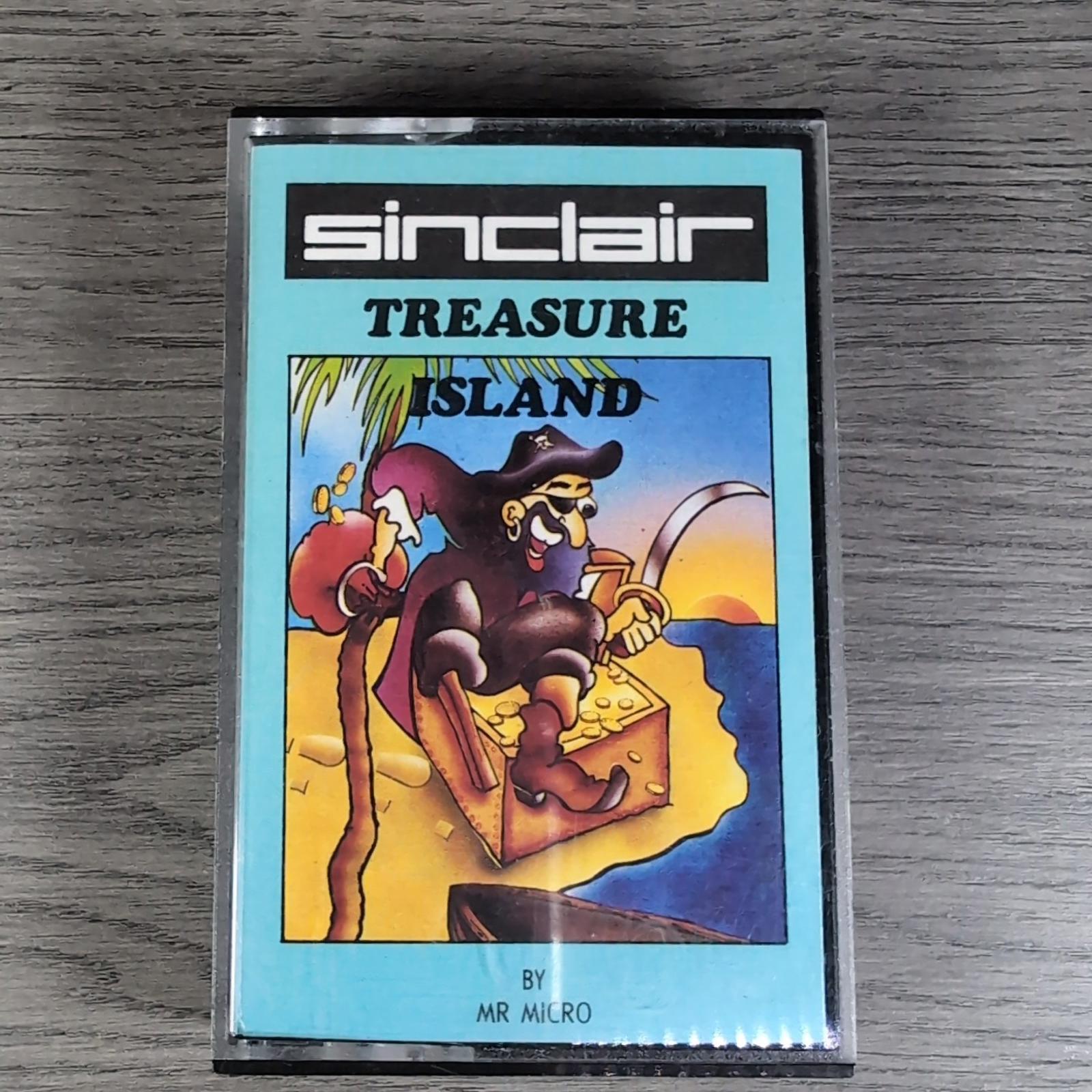 Treasure Island ZX Spectrum Video Game Cassette Mr Micro Tested & Working