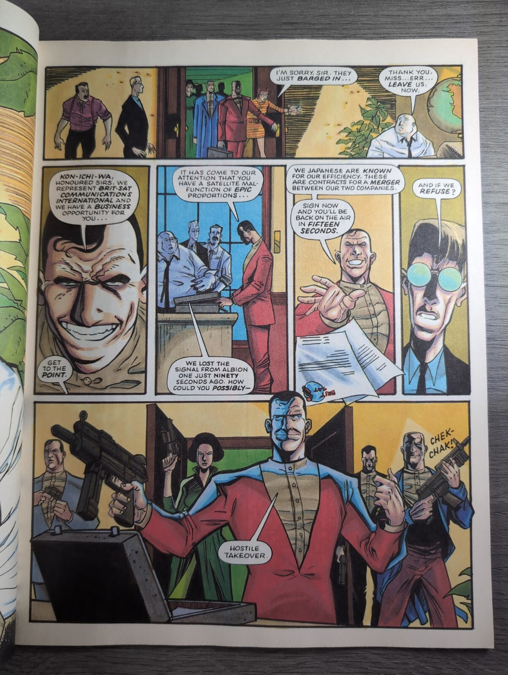 2000AD Prog 861 Featuring Judge Dredd Comic 13th Nov 1993 Vintage Retro Comic