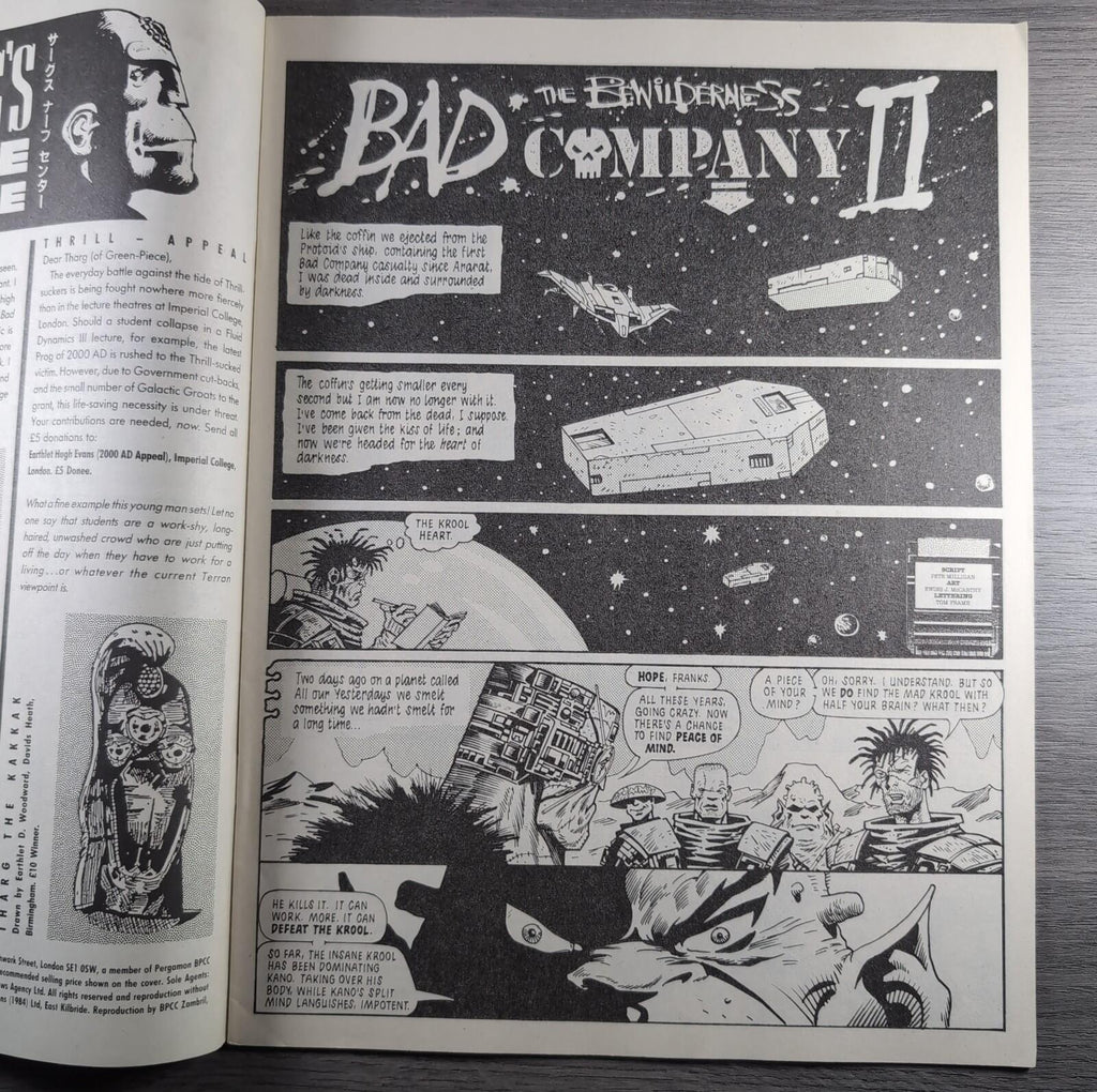 2000AD Prog 557 Featuring Judge Dredd 16th January 1988 Vintage Comic