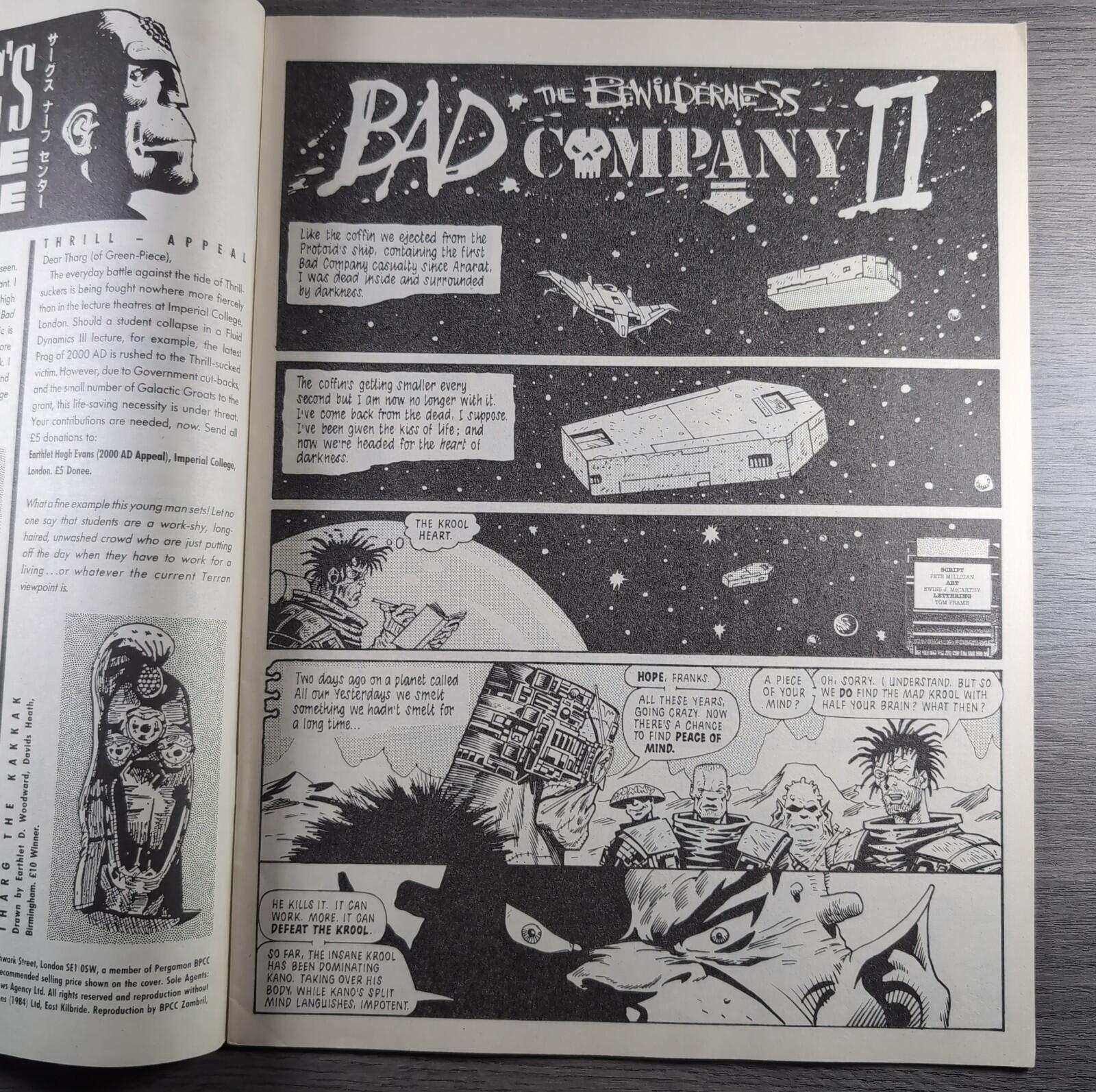2000AD Prog 557 Featuring Judge Dredd 16th January 1988 Vintage Comic