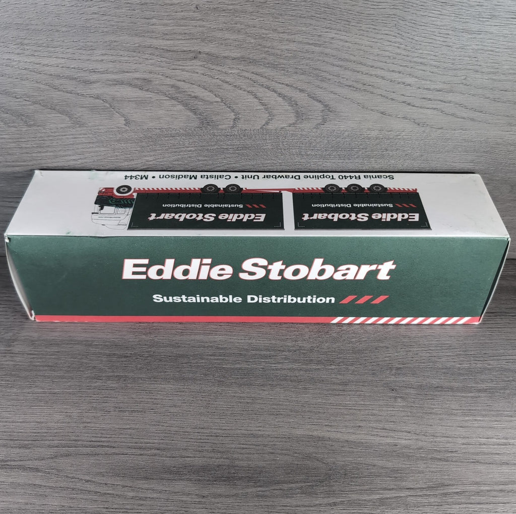 Atlas Editions Eddie Stobart Scania R440 Topline Drawbar Calista Madison M344