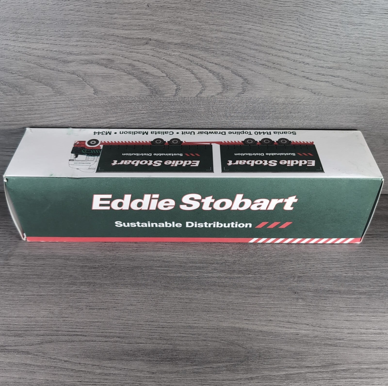 Atlas Editions Eddie Stobart Scania R440 Topline Drawbar Calista Madison M344