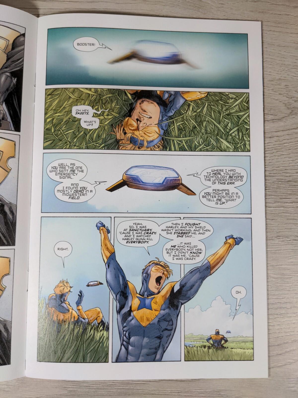 DC Comics Heroes In Crisis  Issue Number 2 King Man Morey 2018 - Retrorama UK