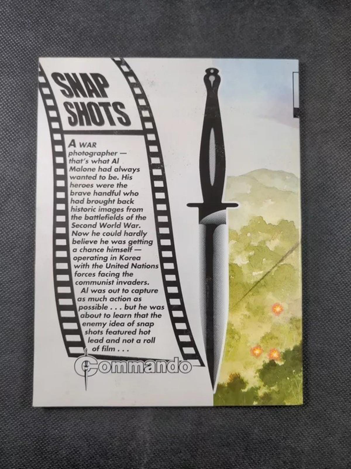 Commando Comic Issue Number 3157 Snap Shots