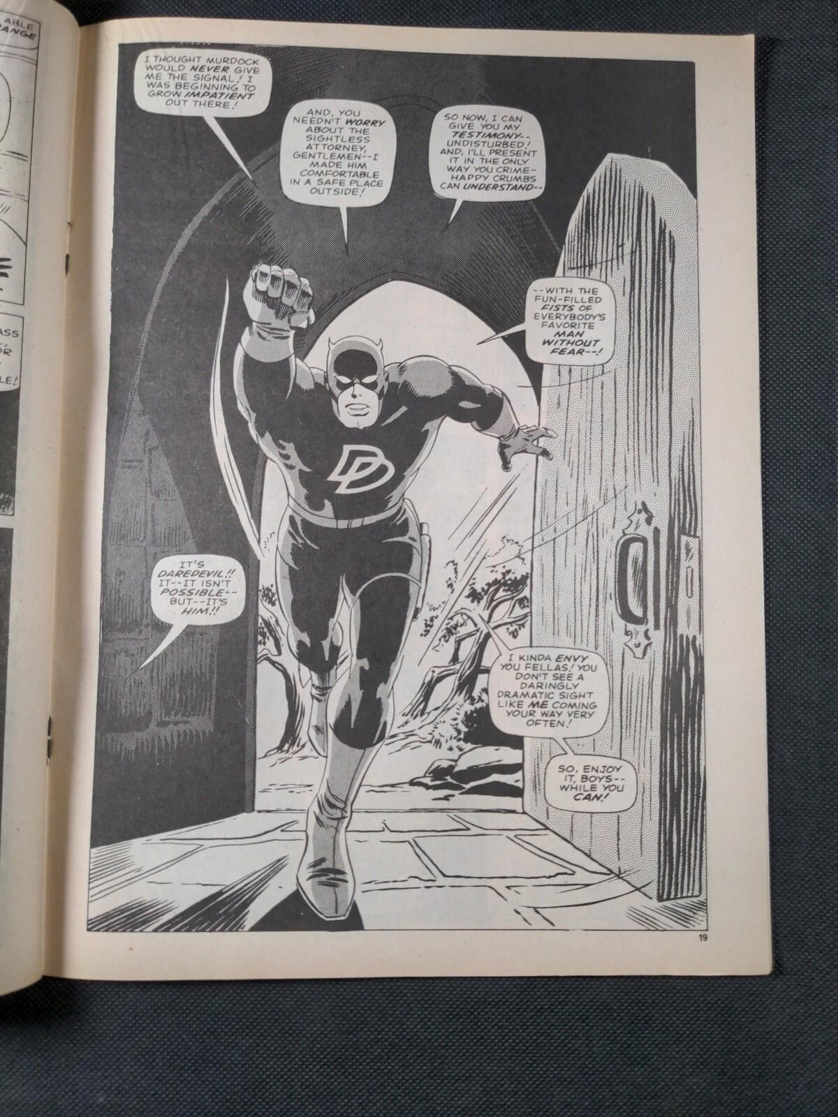 Mighty World of Marvel Issue 104 September 1974 Vintage Marvel UK Comic
