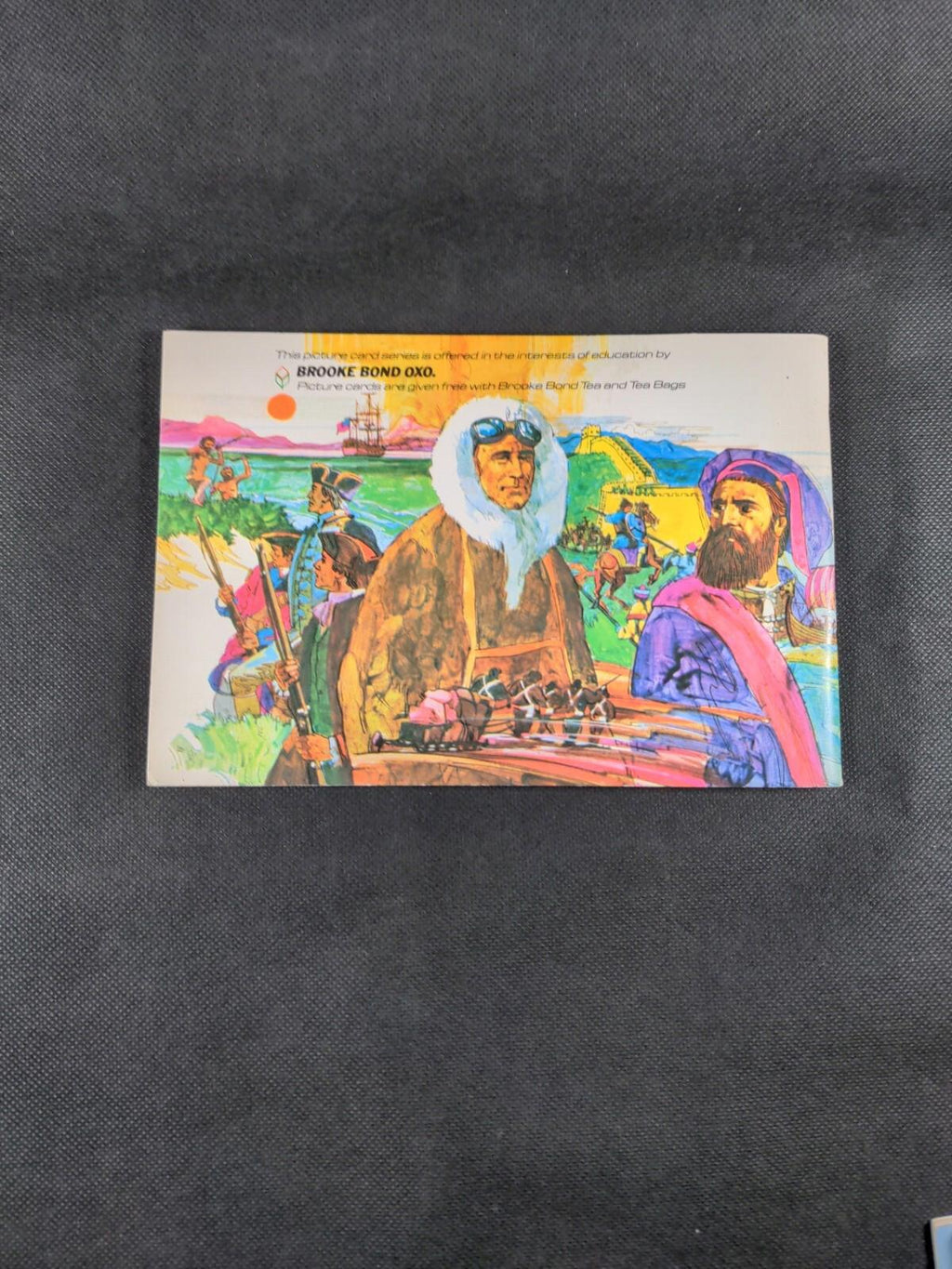 Brooke Bond Picture Cards Blank/Unused Card Album Adventurers & Explorers