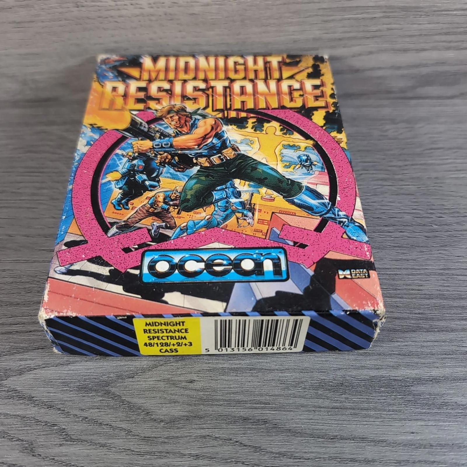Midnight Resistance ZX Spectrum 48/128K Game Cassette Ocean Tested & Working