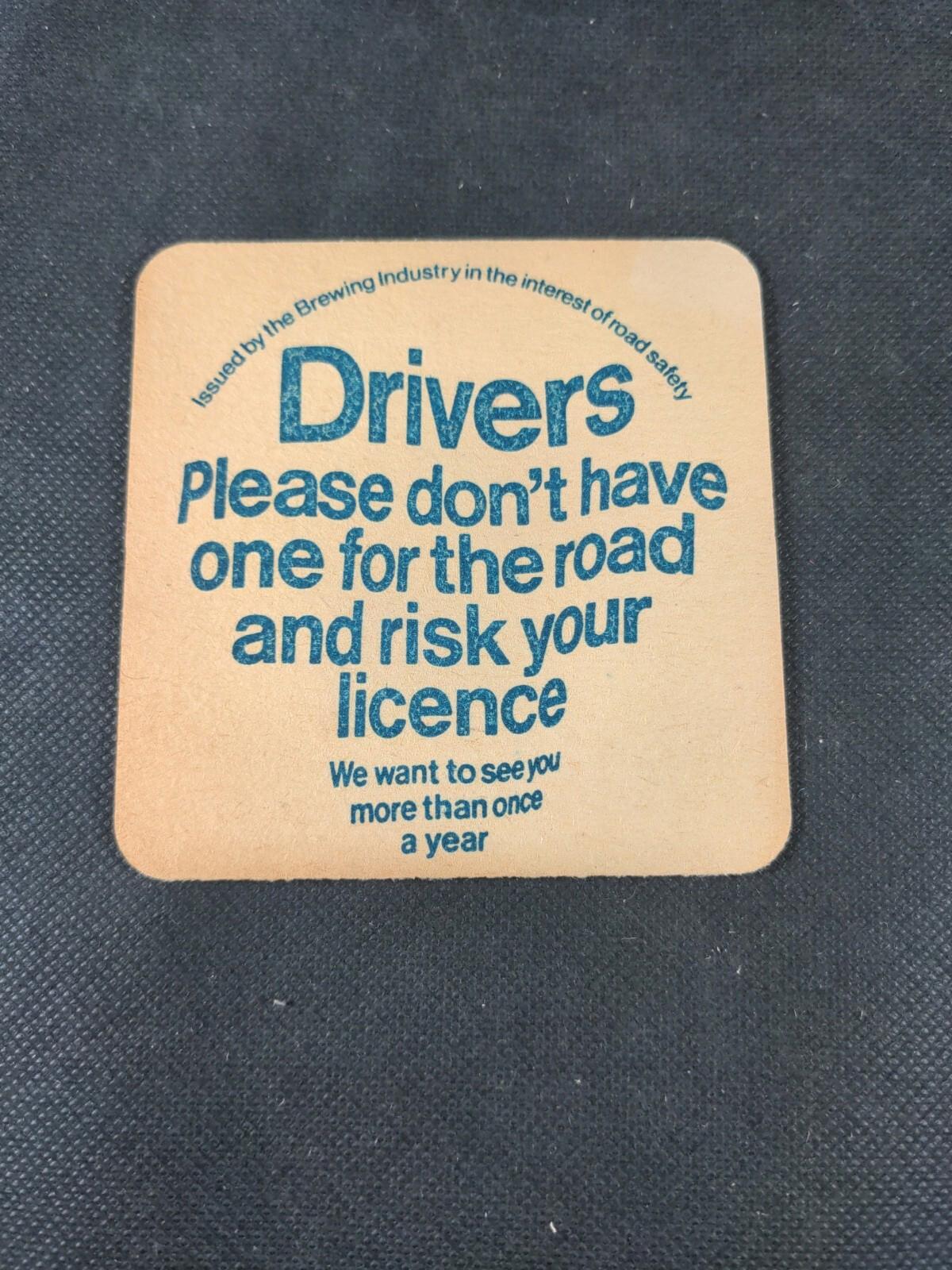 5 Vintage Beer Mats Whitbread Ale