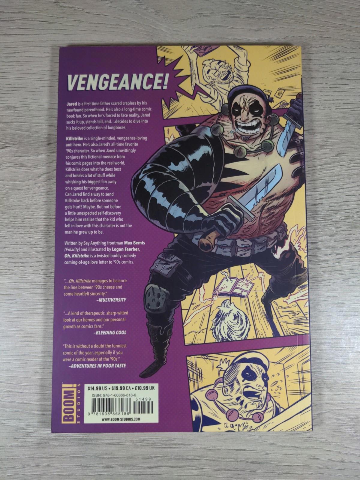 Oh, Killstrike by Max Bemis Paperback 2016 Boom Studios Graphic Novel - Retrorama UK