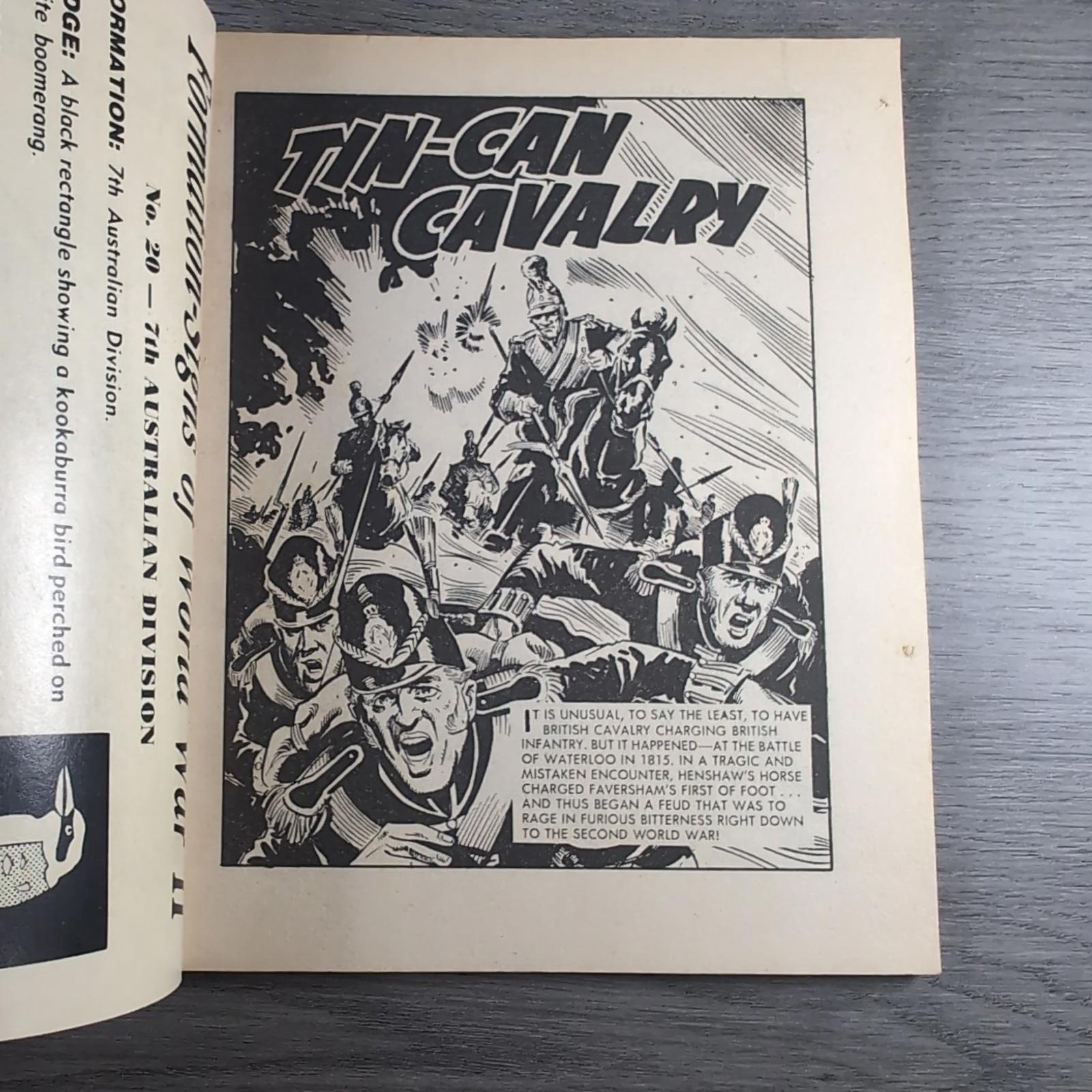 Commando Comic Issue Number 1160 Tin Can Cavalry