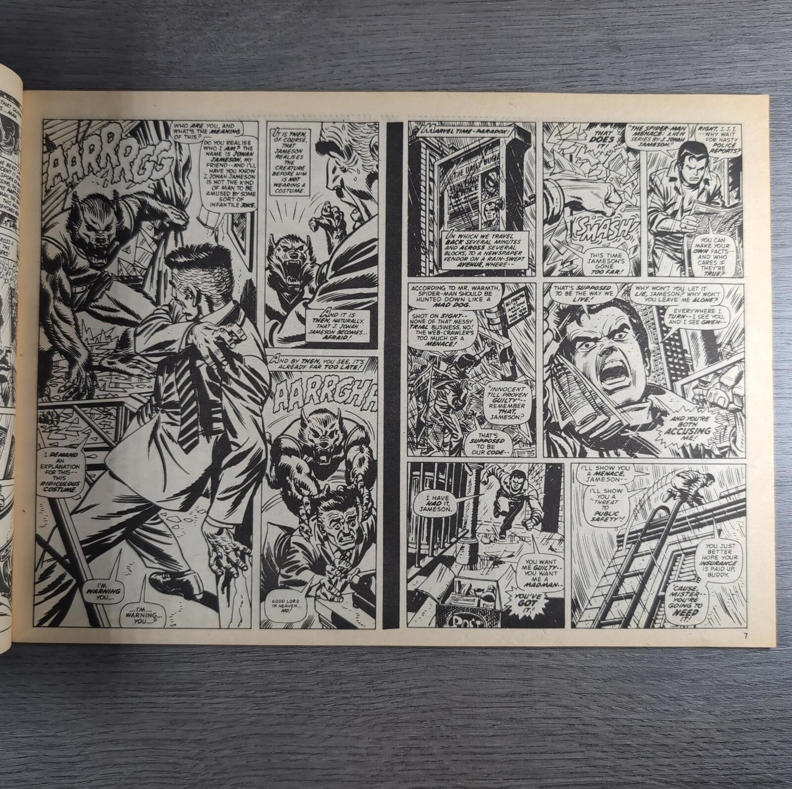 Super Spider-Man With The Super Heroes No. 173 Marvel Comics 5th June 1976