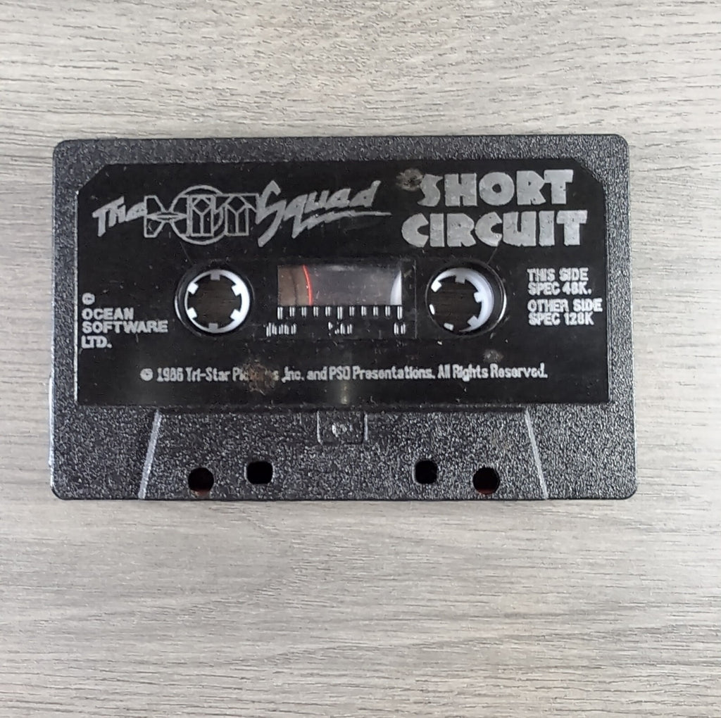 Short Circuit ZX Spectrum 48/128K Game Tested & Working Vintage Retro Video Game