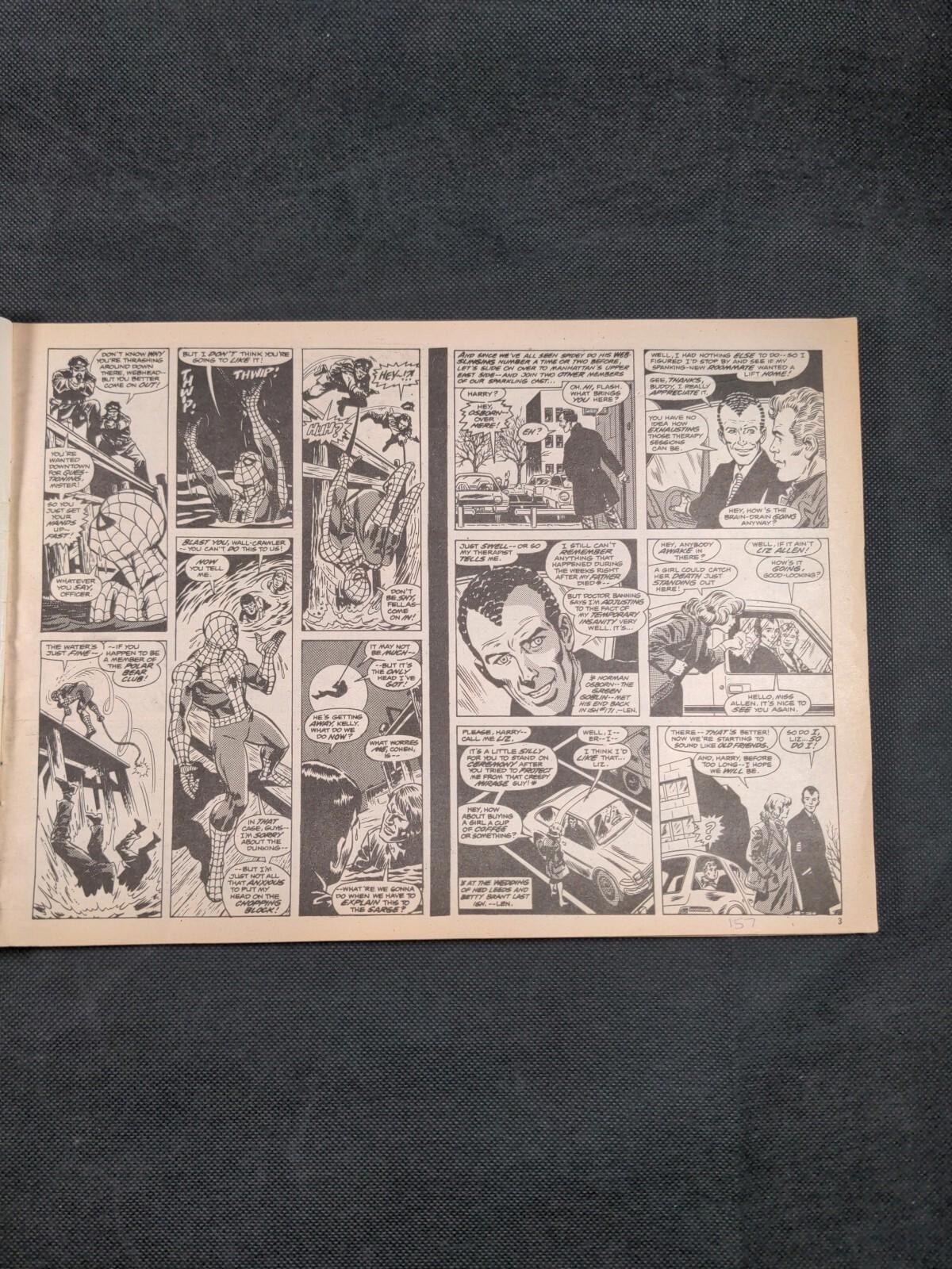 Marvel Comics  - Super Spider -Man - Issue No 213 March 1977