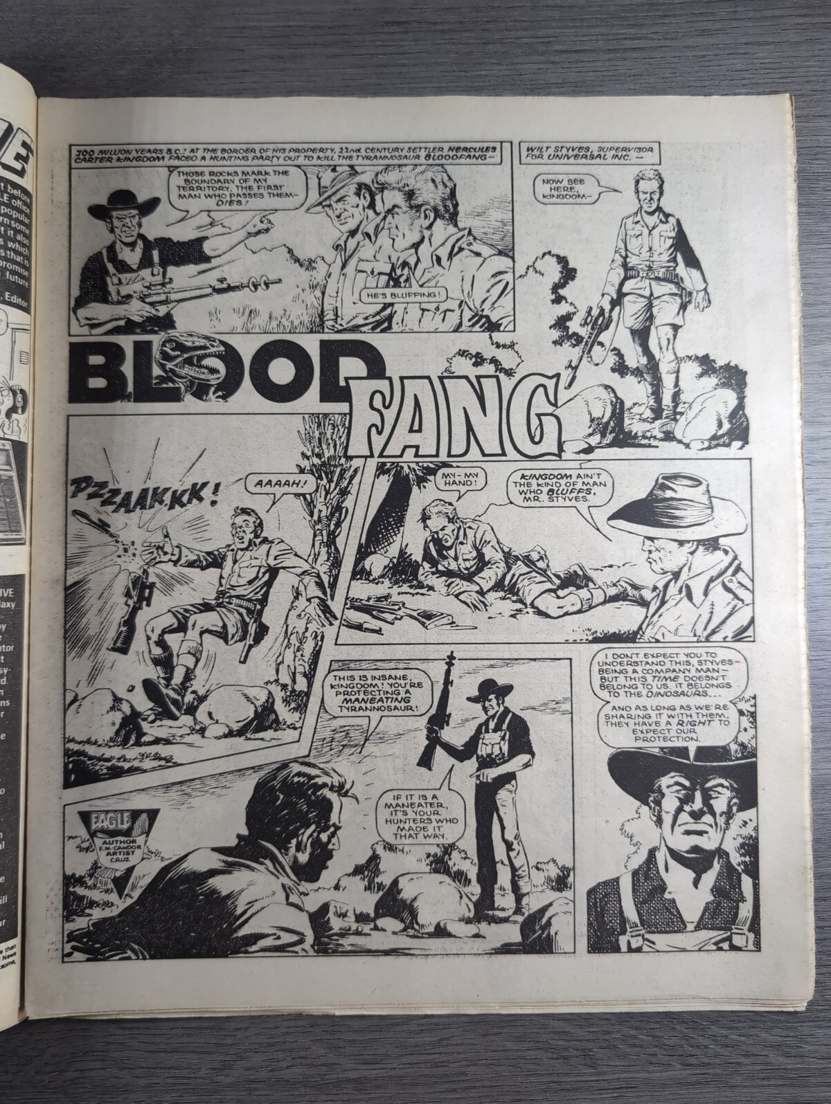 Eagle Comic Issue No. 134 13th October 1984 Vintage Retro UK Comic