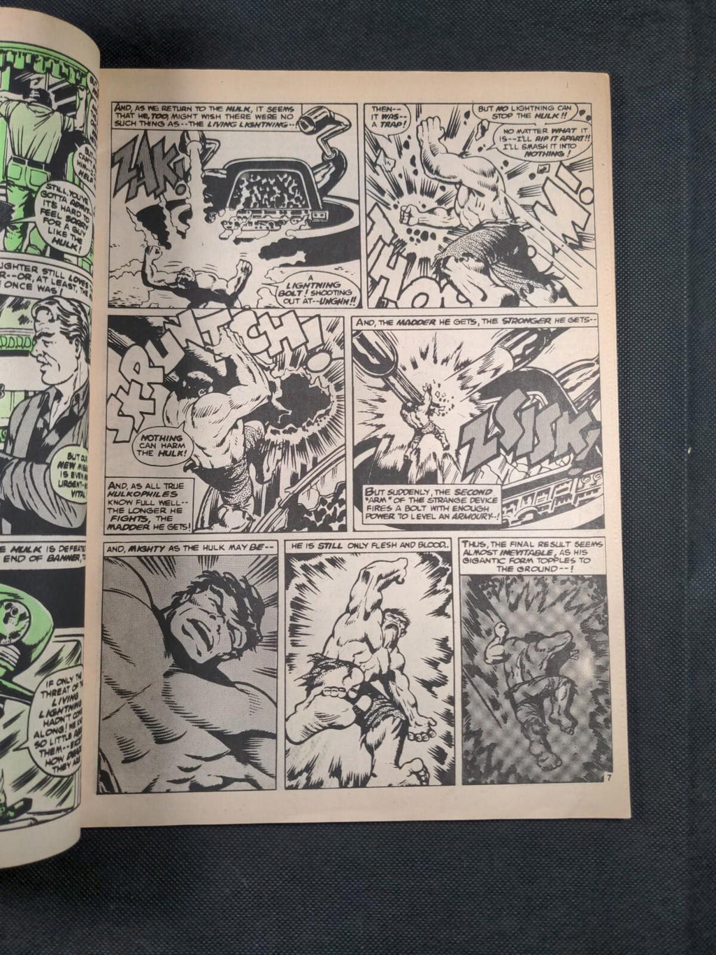 Mighty World of Marvel Issue No 41 July 1973 Vintage Marvel UK Comic - Retrorama UK