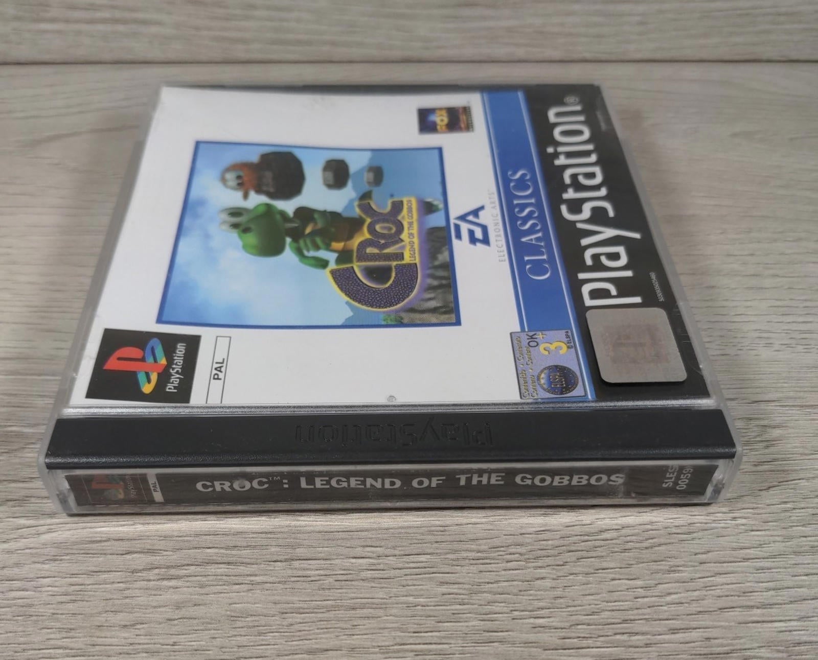 Croc Legend Of The Gobbos Playstation 1 PS1 Game + Manual