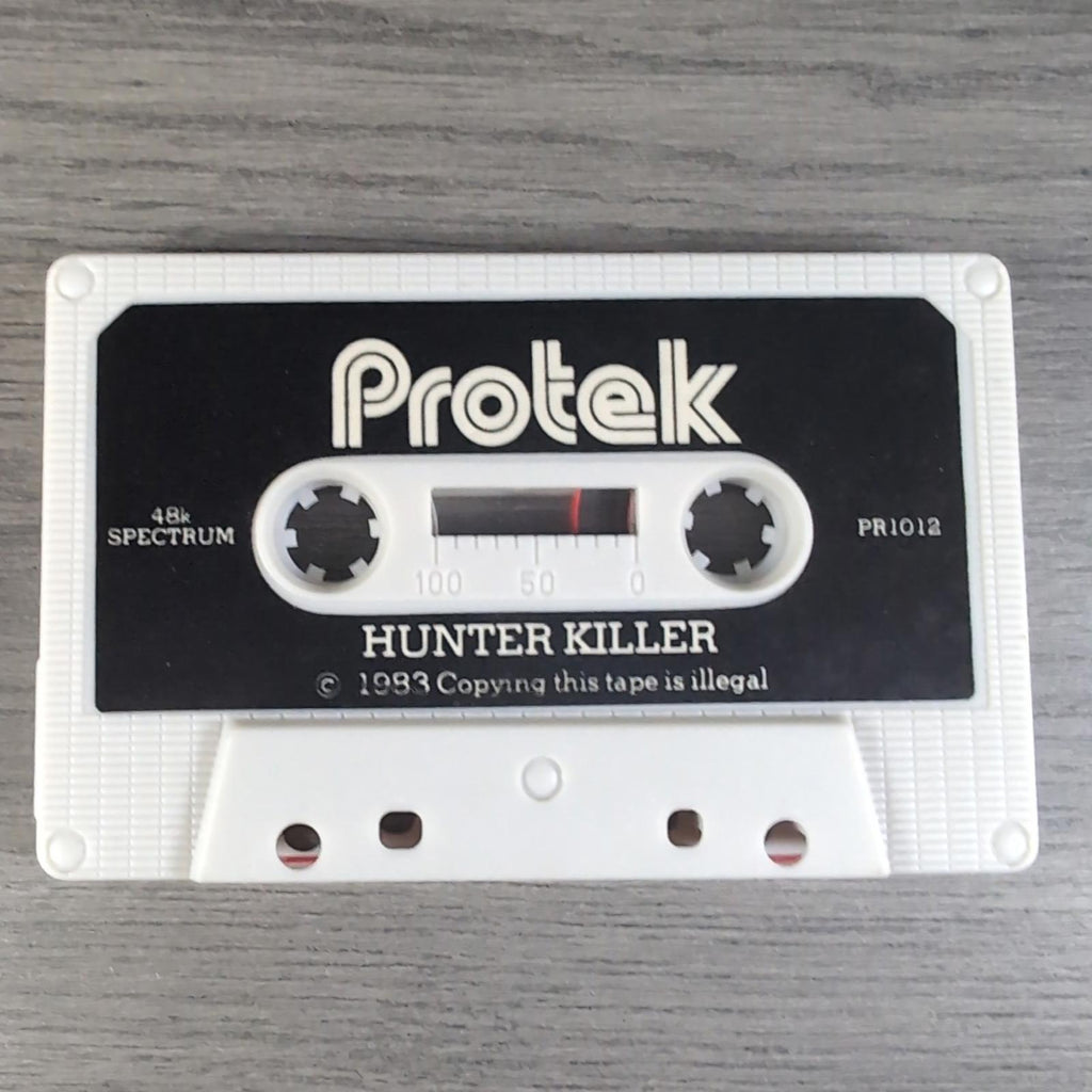 Hunter Killer - Protek 48K  ZX Spectrum Tested & Working 1983 Big Box PR1012 - Retrorama UK