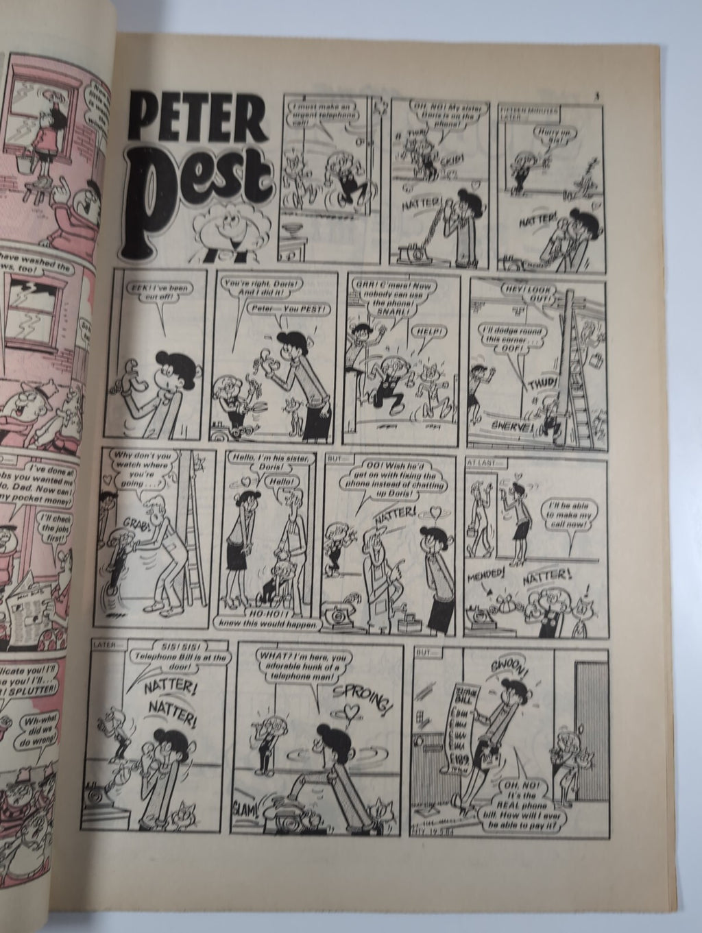 Nutty Comic Featuring Bananaman Issue No. 223 May 19th 1984 Vintage Retro Comic