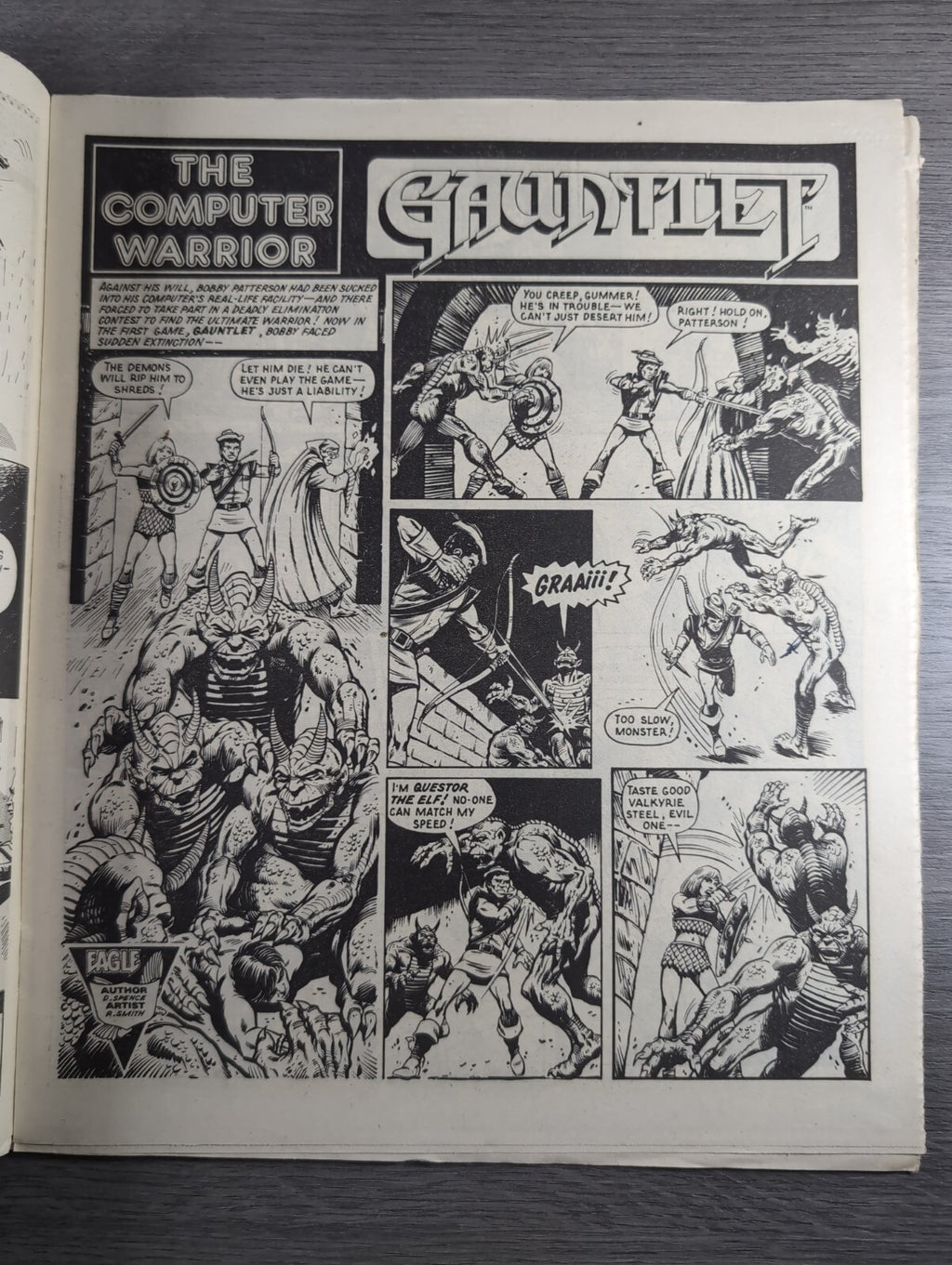 Eagle Comic Issue No. 253 24th Jan 1987 Vintage Retro UK Comic