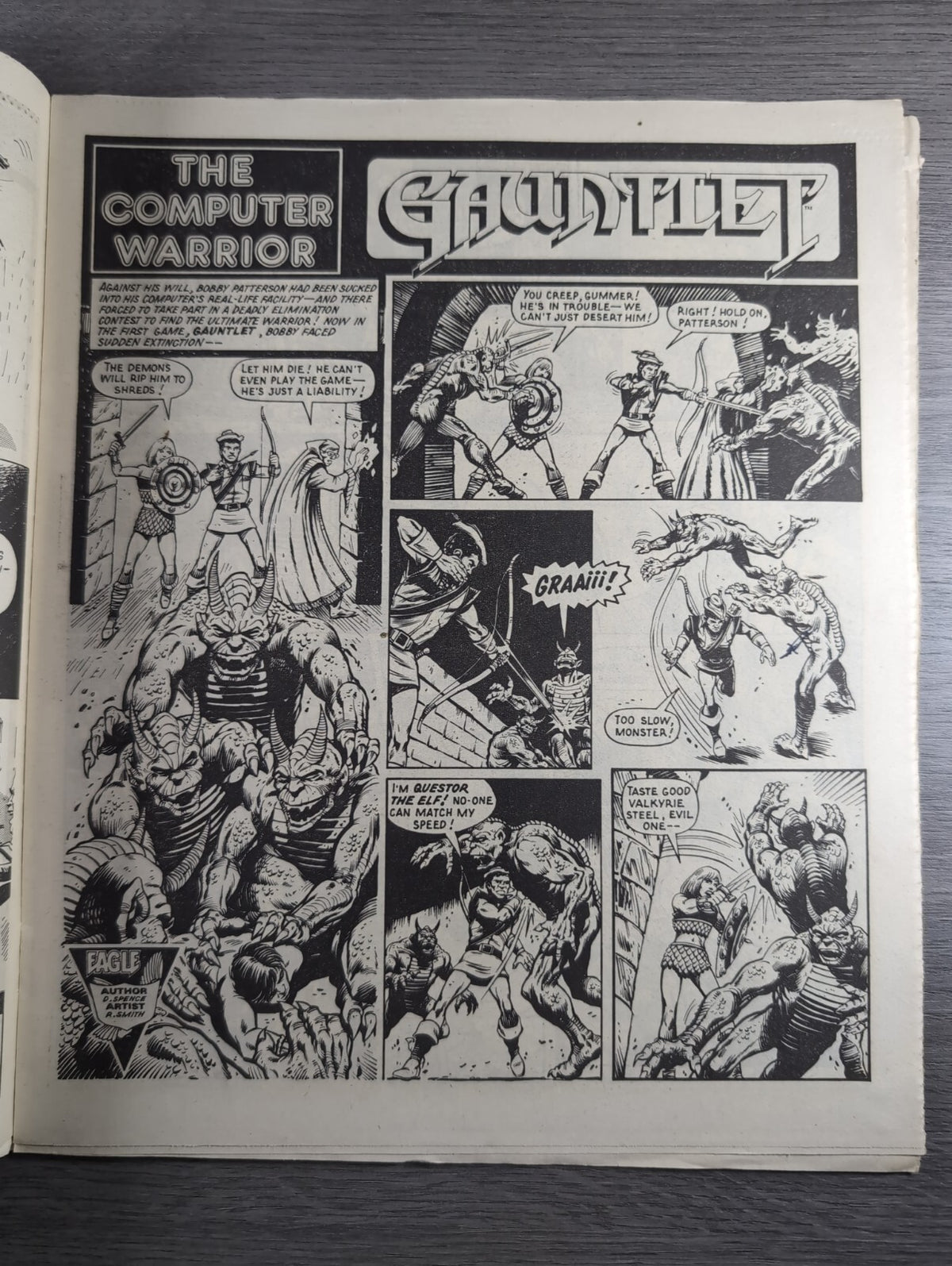 Eagle Comic Issue No. 253 24th Jan 1987 Vintage Retro UK Comic