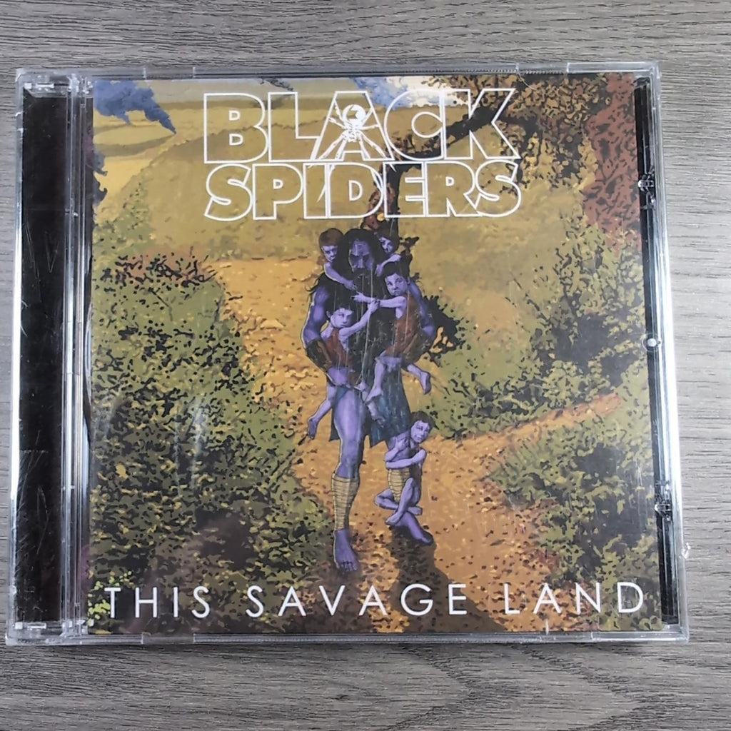 Black Spiders This Savage Land Music CD Album