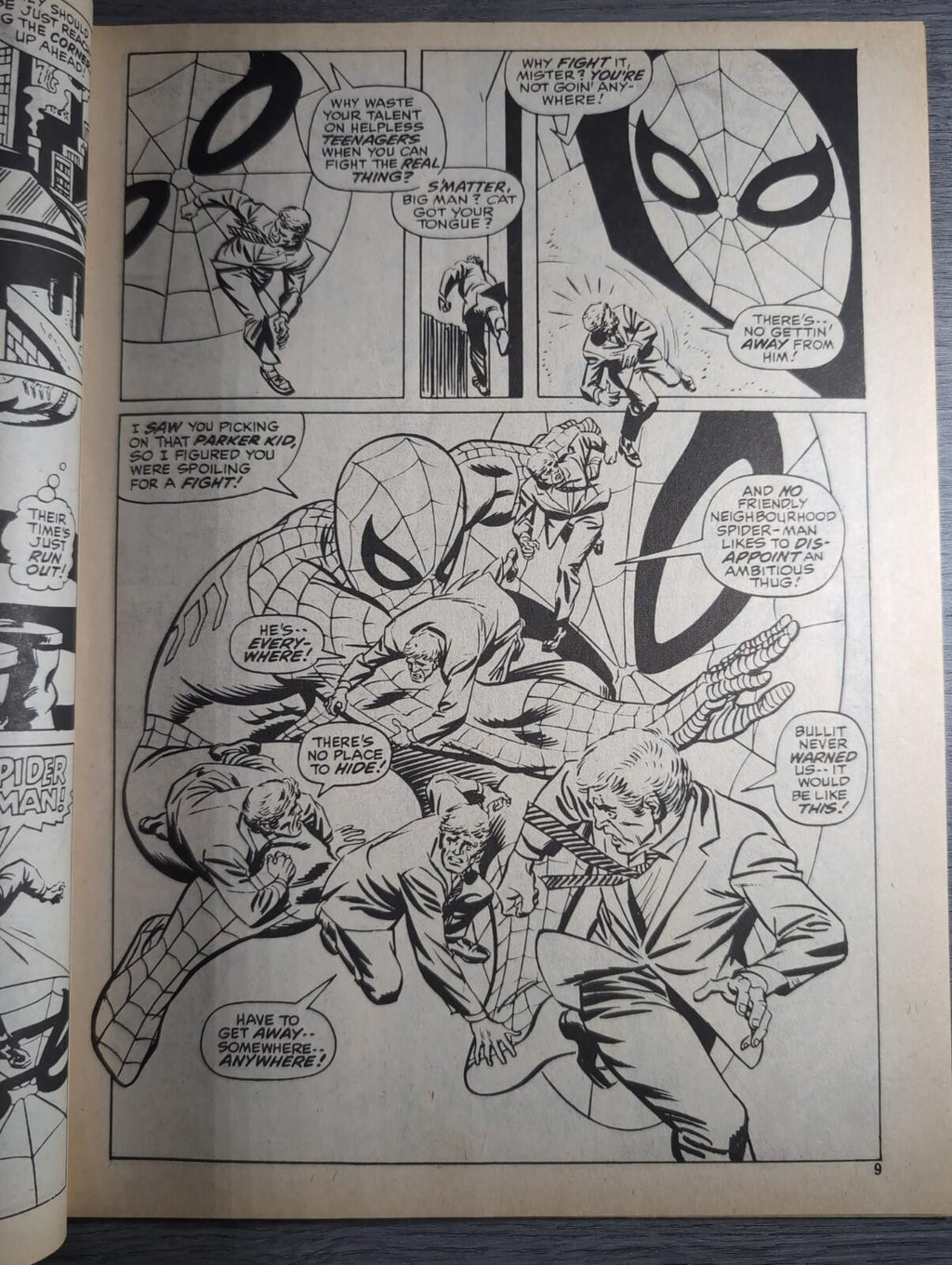 Spider-Man Comics Weekly No 120 Marvel Comics UK 31st May 1975 Vintage Comic