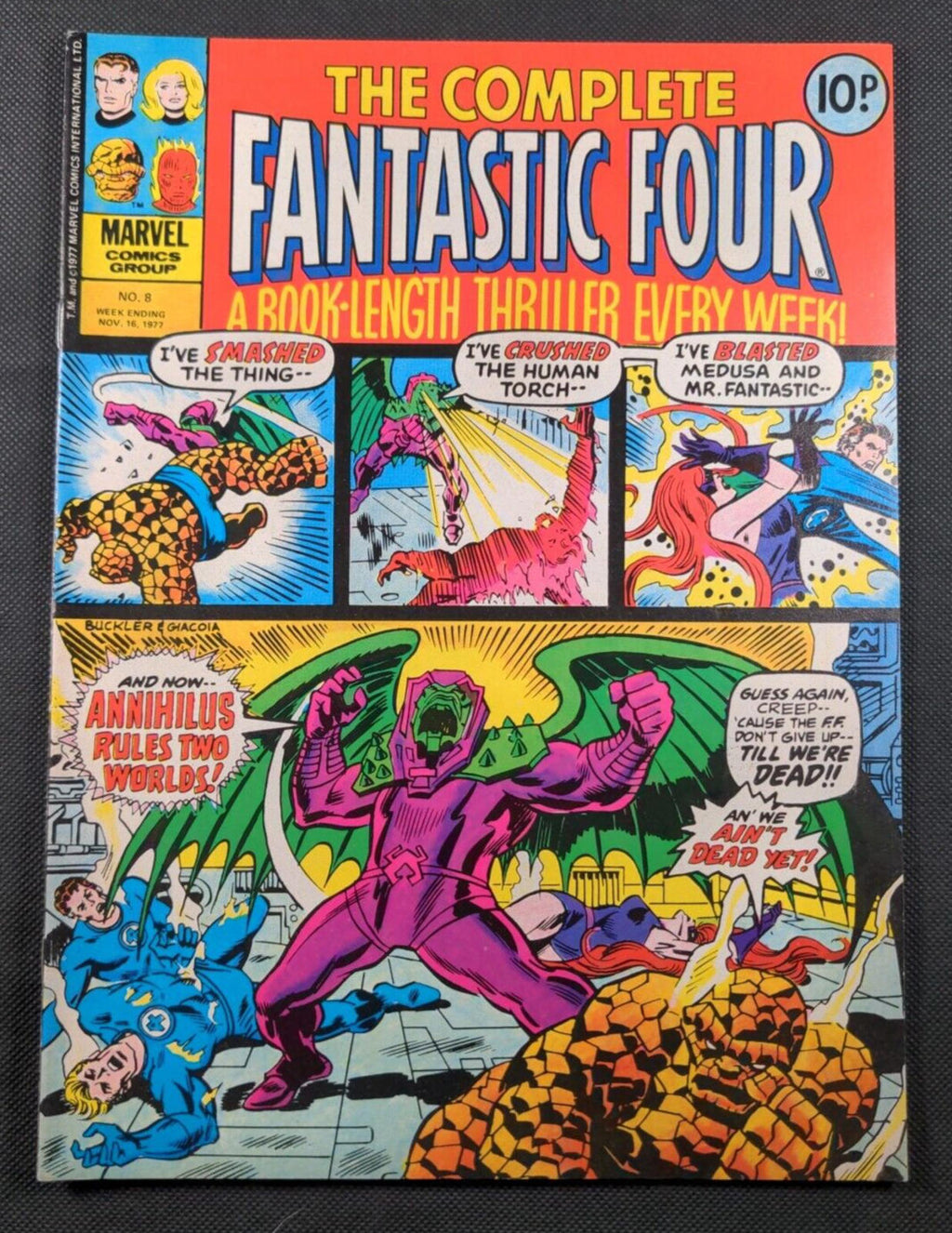Marvel Comics - The Complete Fantastic Four - Issue No 8 November 1977