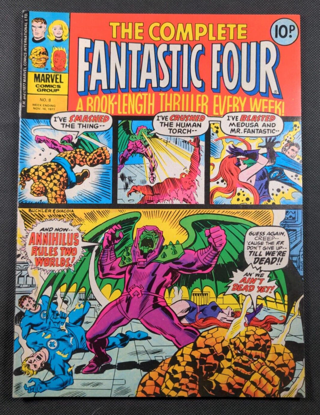 Marvel Comics - The Complete Fantastic Four - Issue No 8 November 1977