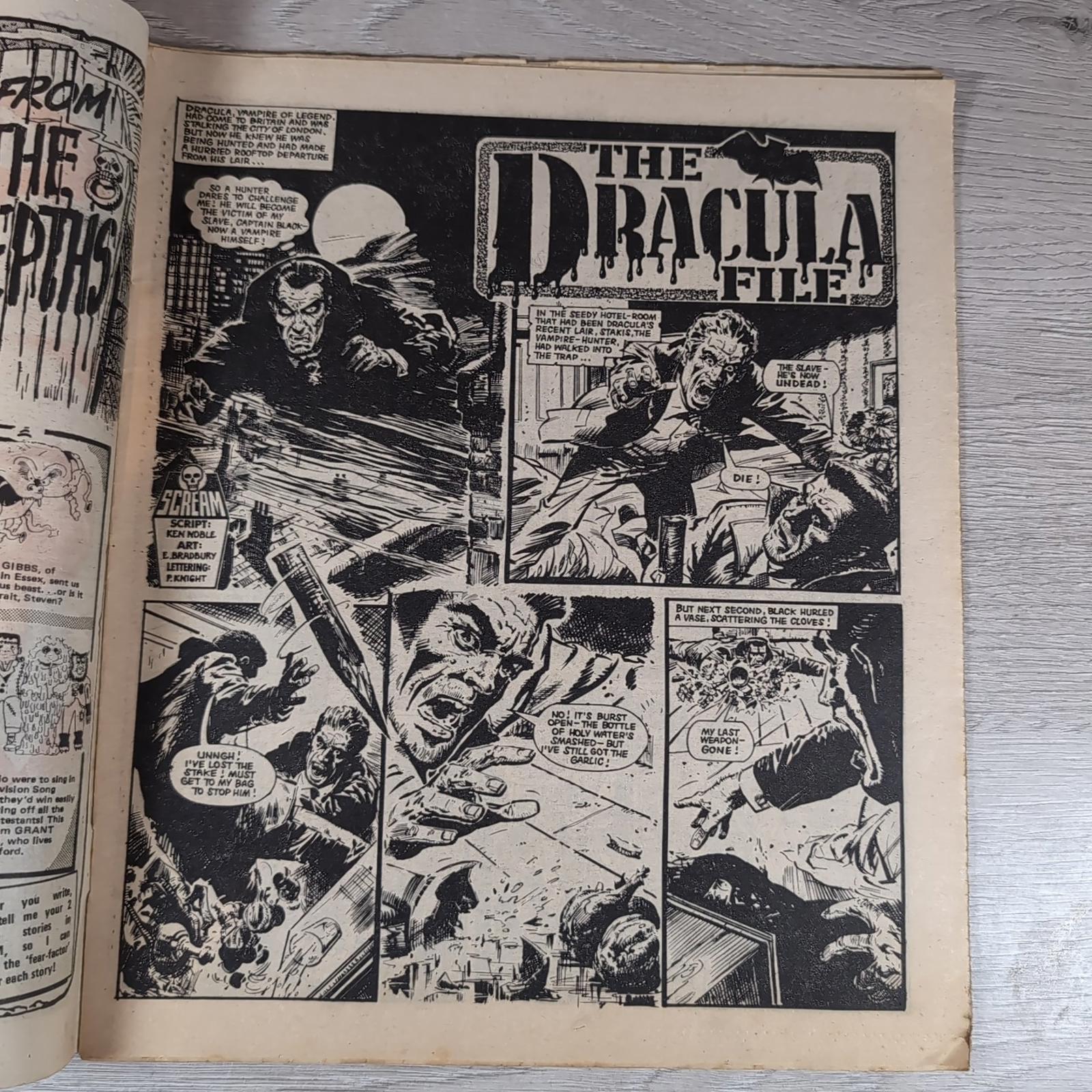 Scream! Comic Issue Number 11 2nd June 1984