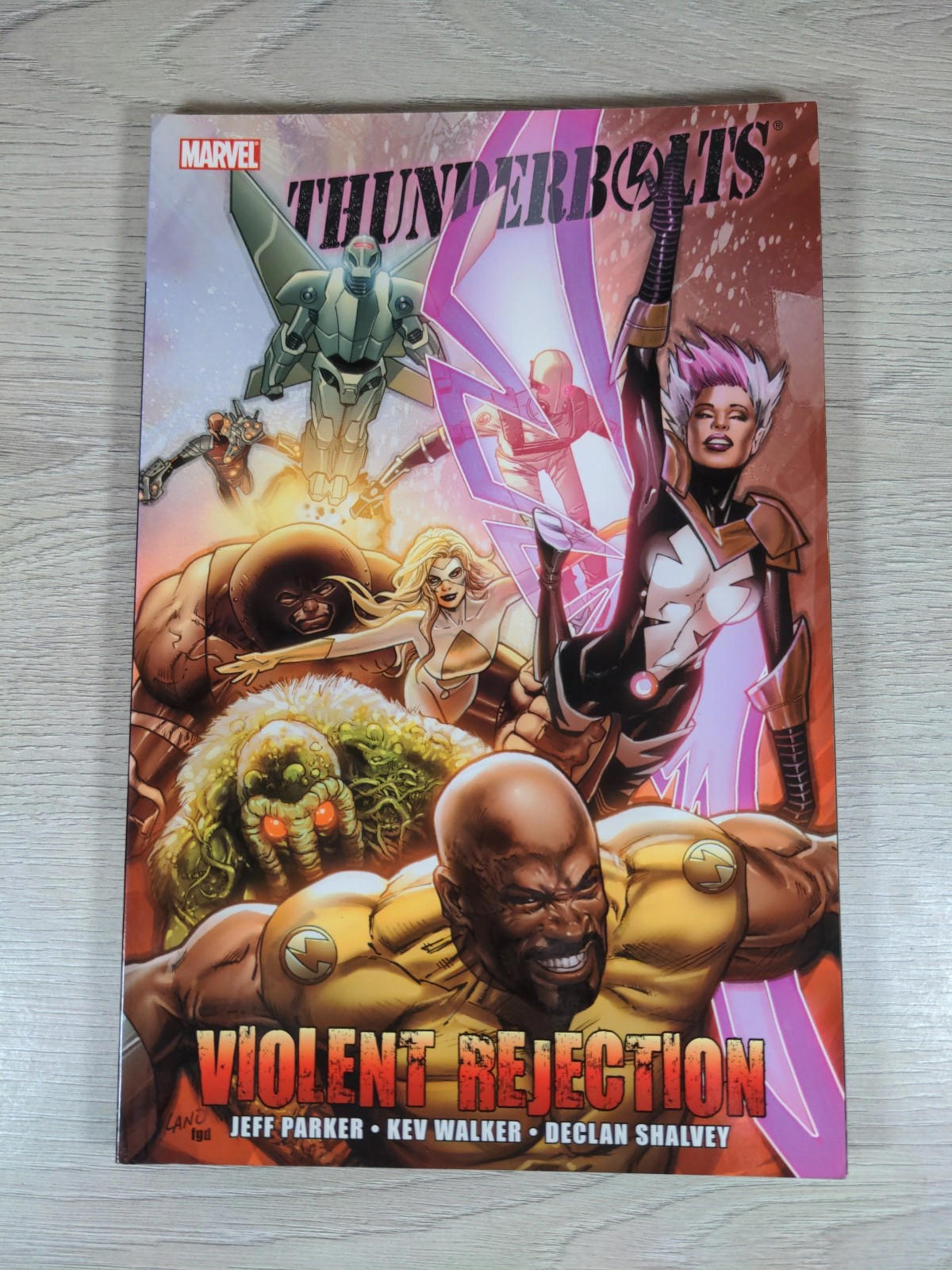 Thunderbolts: Violent Rejection Jeff Parker Paperback 2011 Marvel Graphic Novel