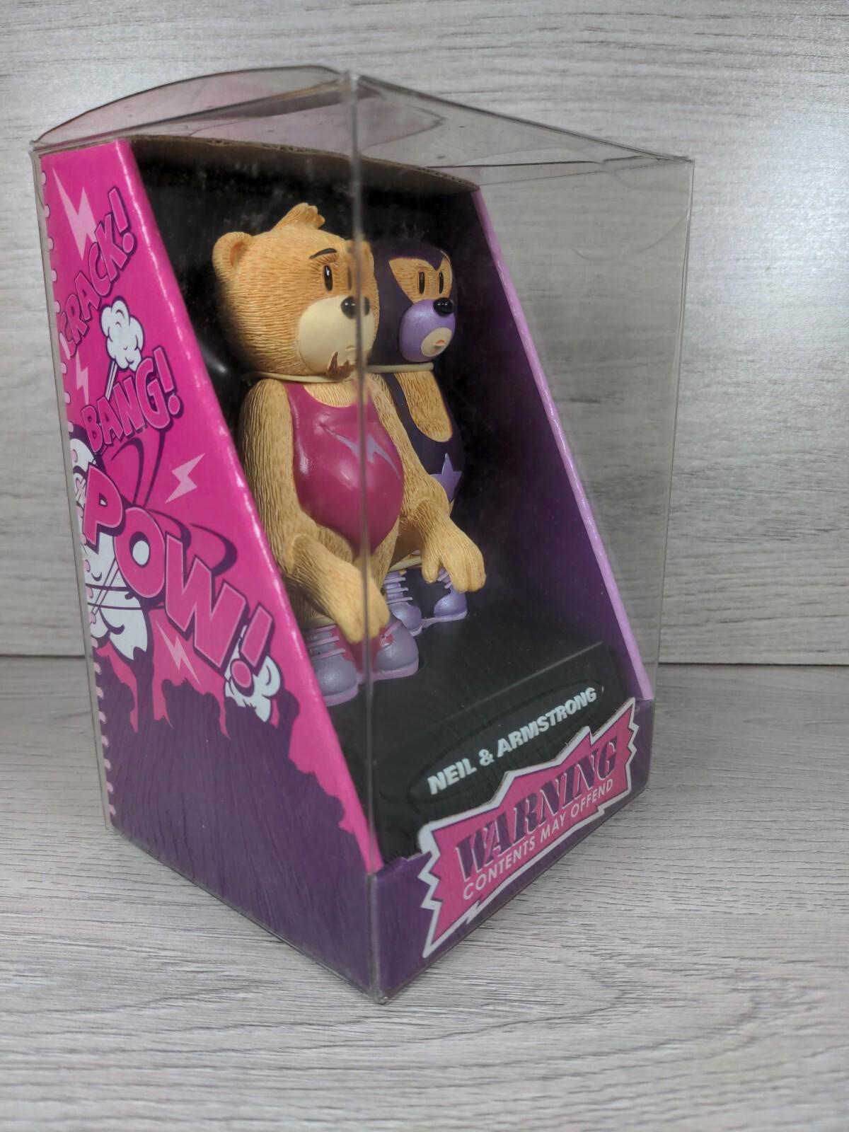 Bad Taste Bears Neil & Armstrong 17620 Collectors Figures By Peter Underhill