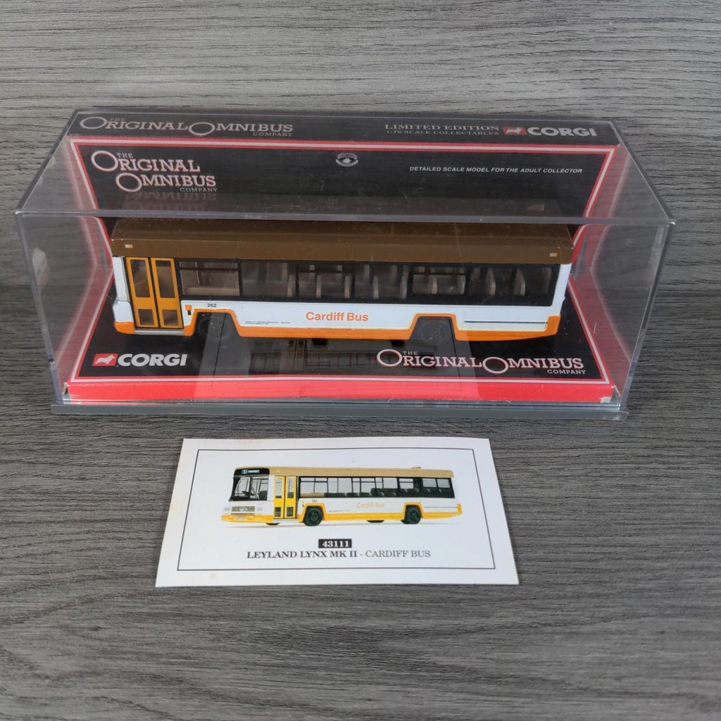 Corgi Original Omnibus 43111 Leyland Lynx Mk II Cardiff Bus 1:76 Diecast Model