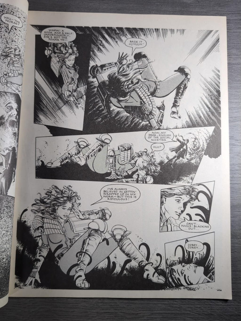 2000AD Prog 622 Featuring Judge Dread Comic 15th April 1989 Vintage Retro Comic