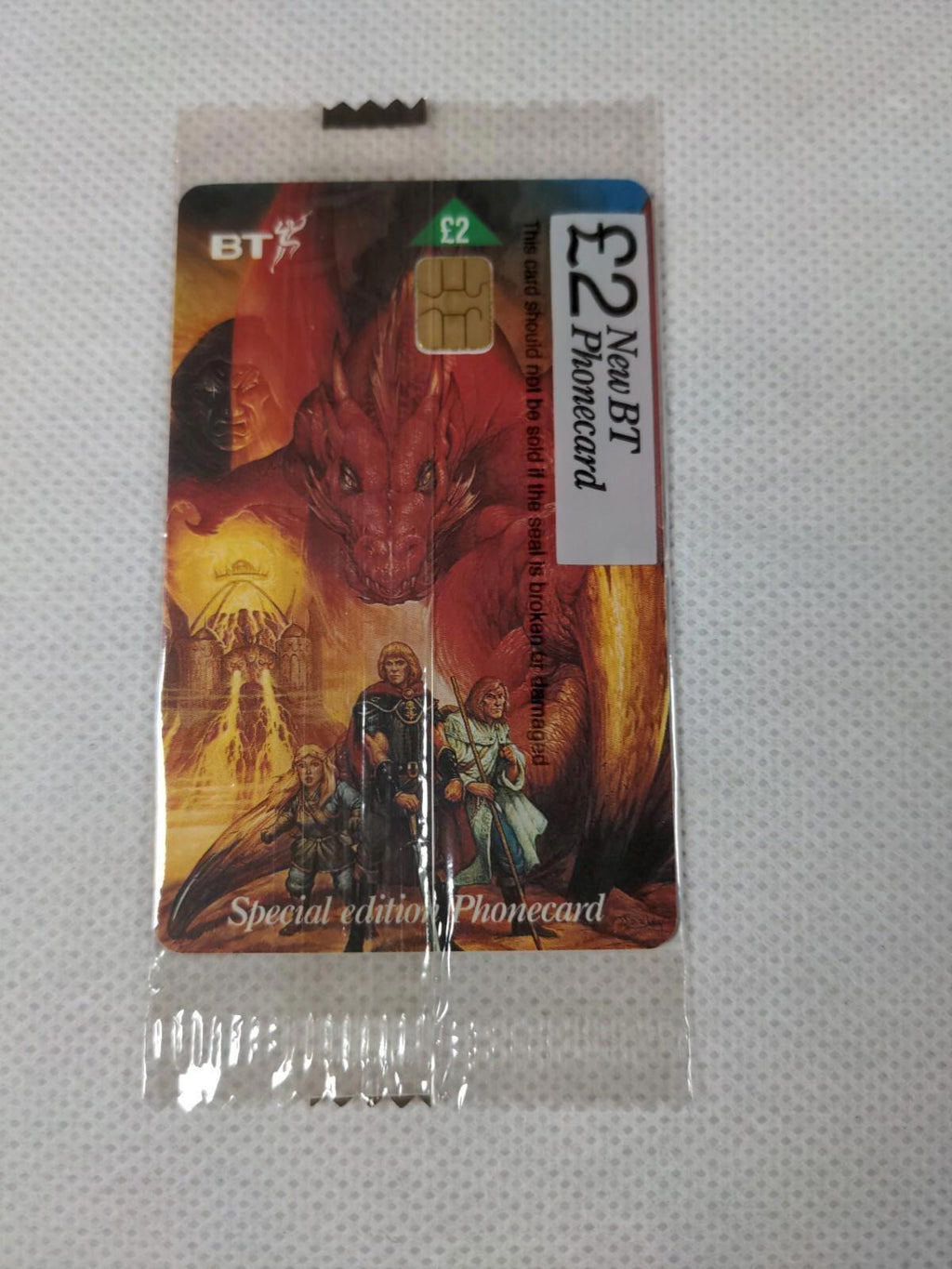 BT Phone Card  Special Edition Unused Vintage £2 Chip Phonecard Unopened Sealed