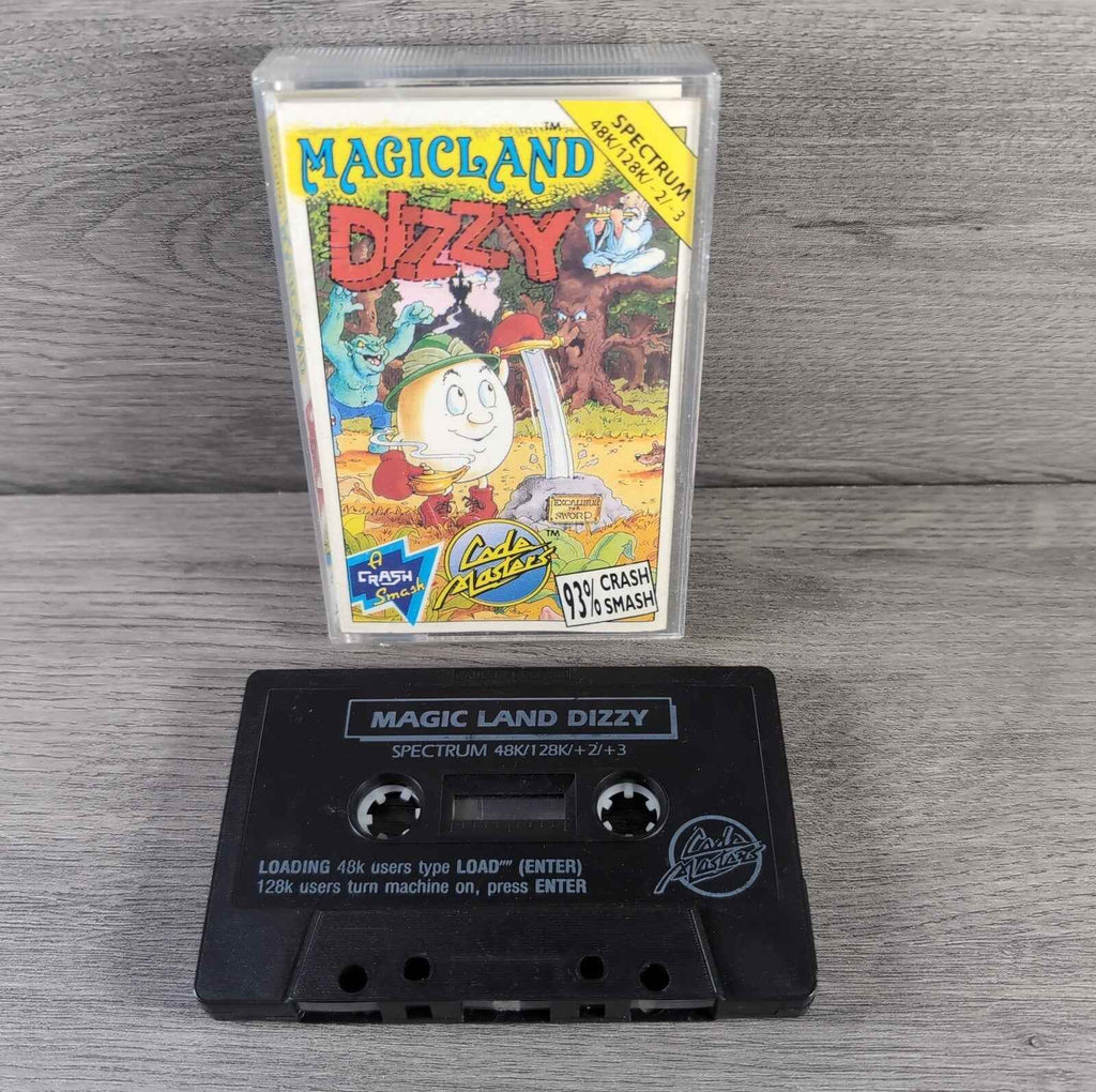 Magicland Dizzy  ZX Spectrum 48/128K Game Tested & Working