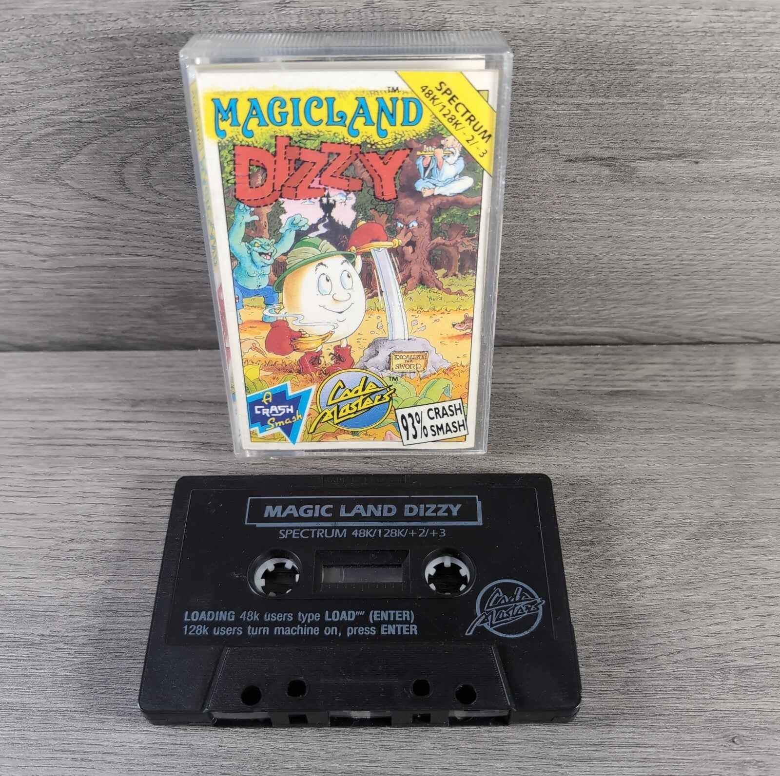 Magicland Dizzy  ZX Spectrum 48/128K Game Tested & Working