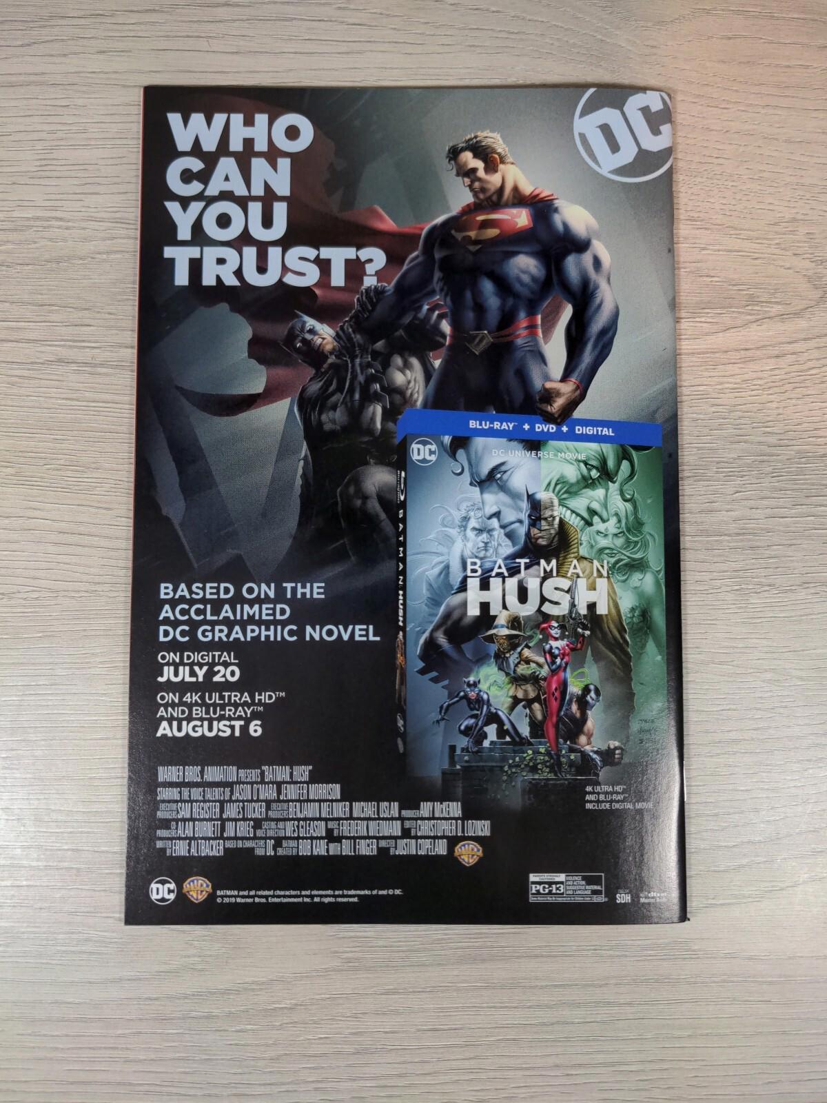DC Universe: Event Leviathan Comic Issue No 3  Who Is Under The Red Hood? 2019