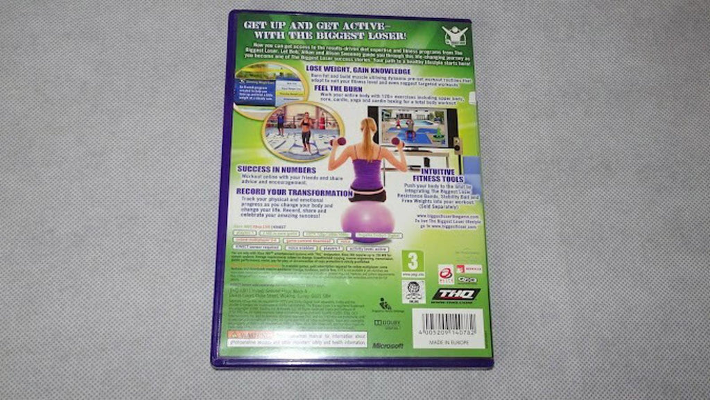 The Biggest Loser Ultimate Workout Xbox 360 Game Very Good Condition