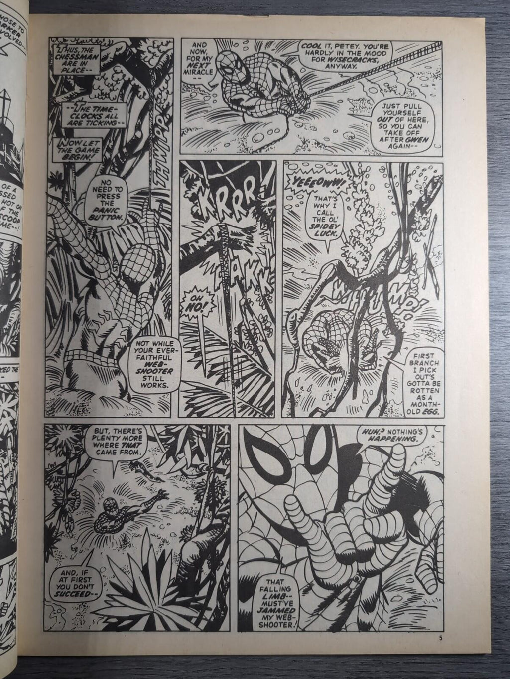 Spider-Man Comics Weekly No146 Marvel Comics UK 29th November 1975 Vintage Comic