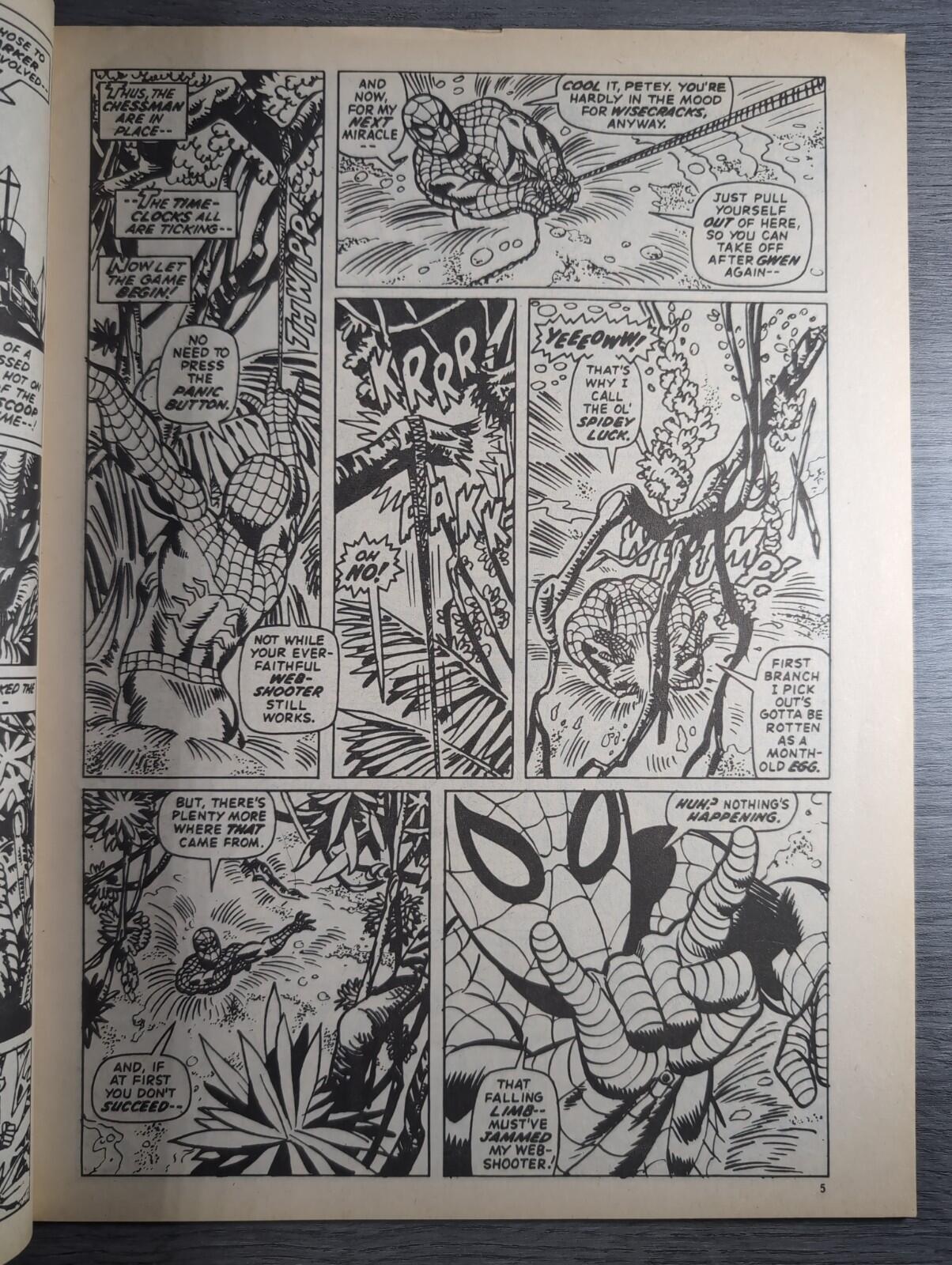 Spider-Man Comics Weekly No146 Marvel Comics UK 29th November 1975 Vintage Comic