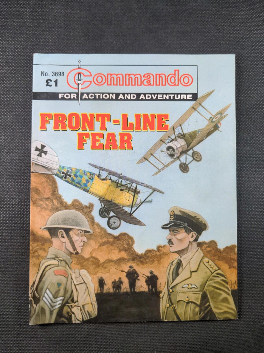 Commando Comic Issue Number 3698 Front-Line Fear - Retrorama UK