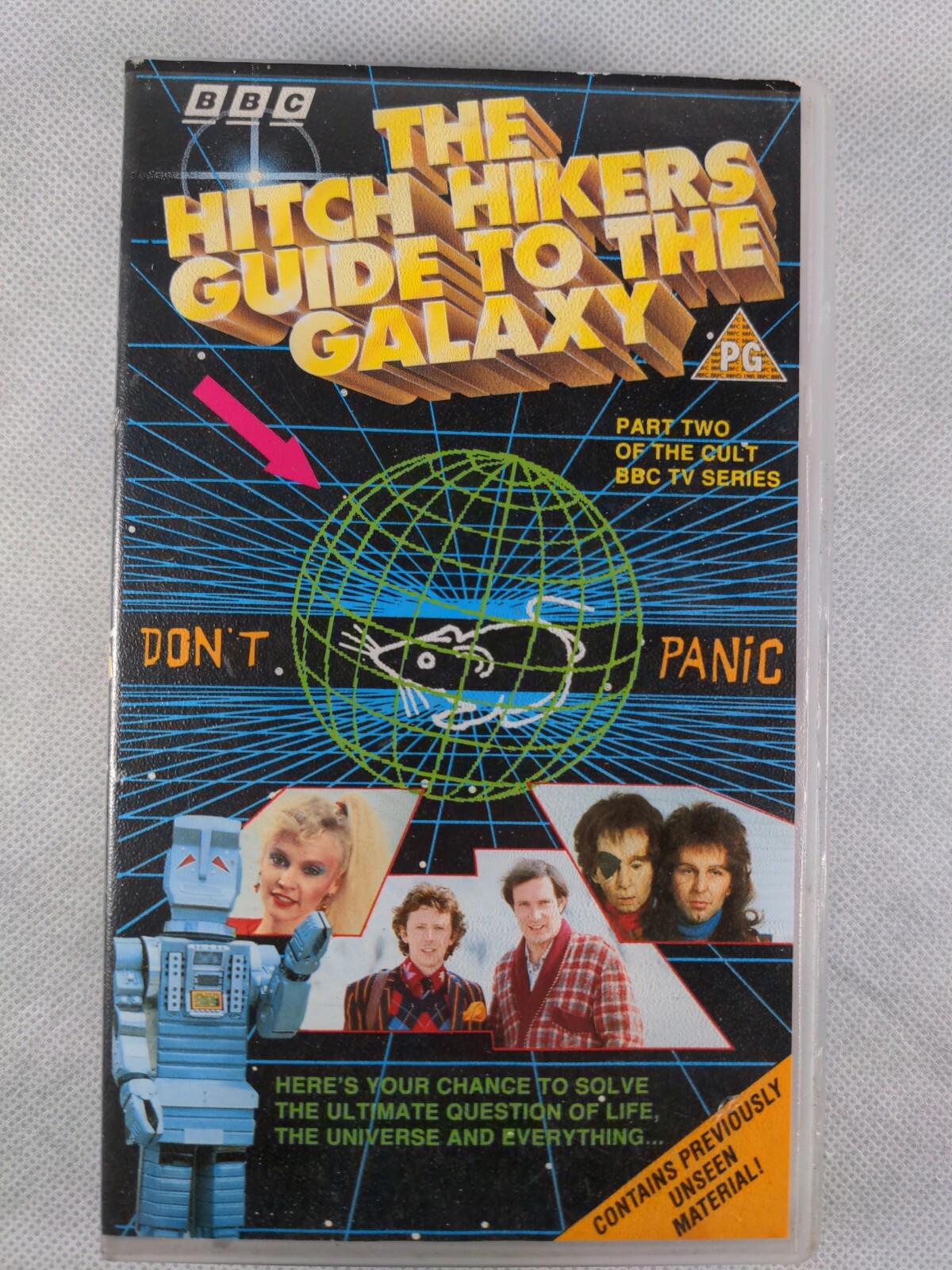 The Hitch Hikers Guide to the Galaxy Part 2 VHS Video Sealed Tape - Retrorama UK